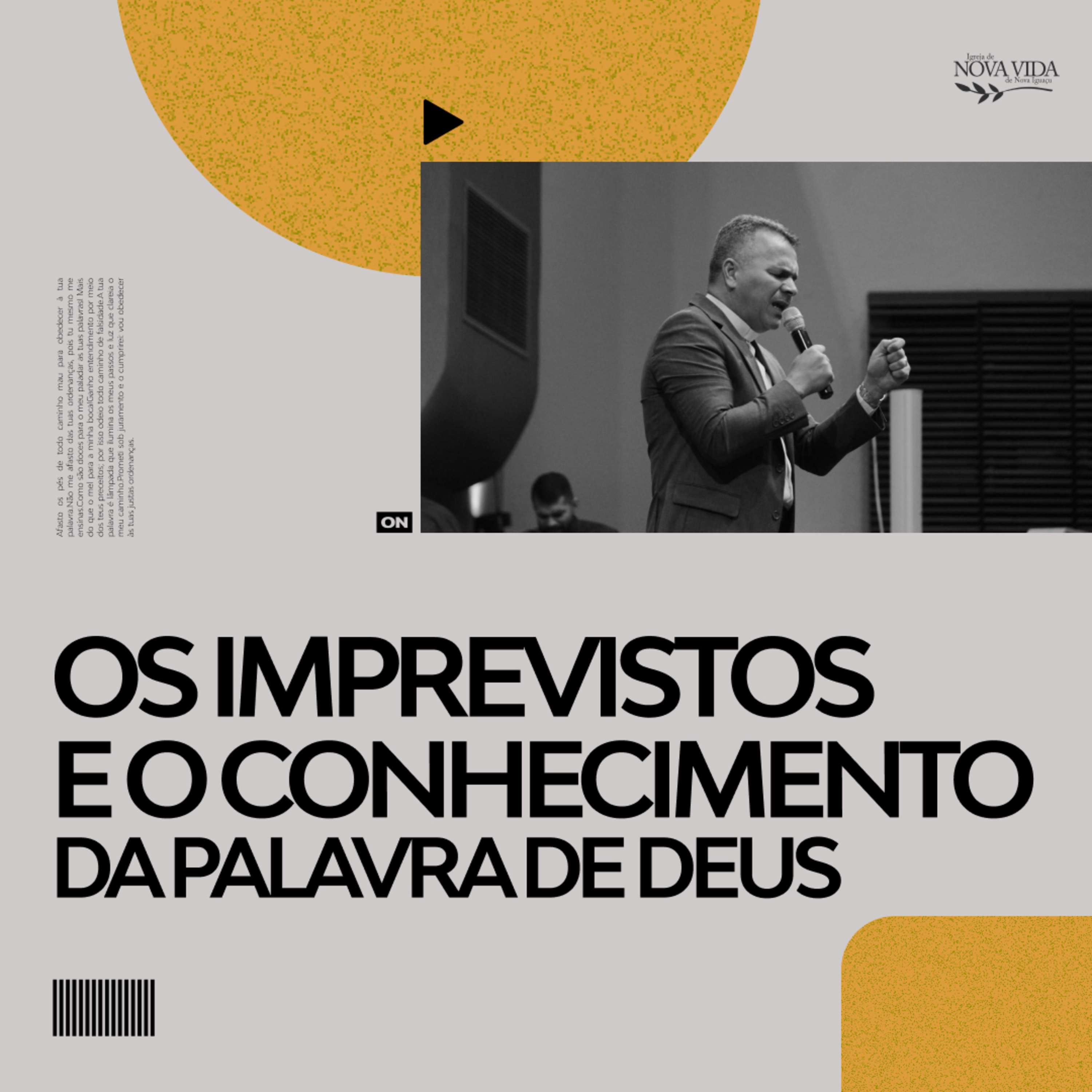 Os imprevistos da vida e o conhecimento da Palavra de Deus - Pr. Otávio Cruz episode artwork