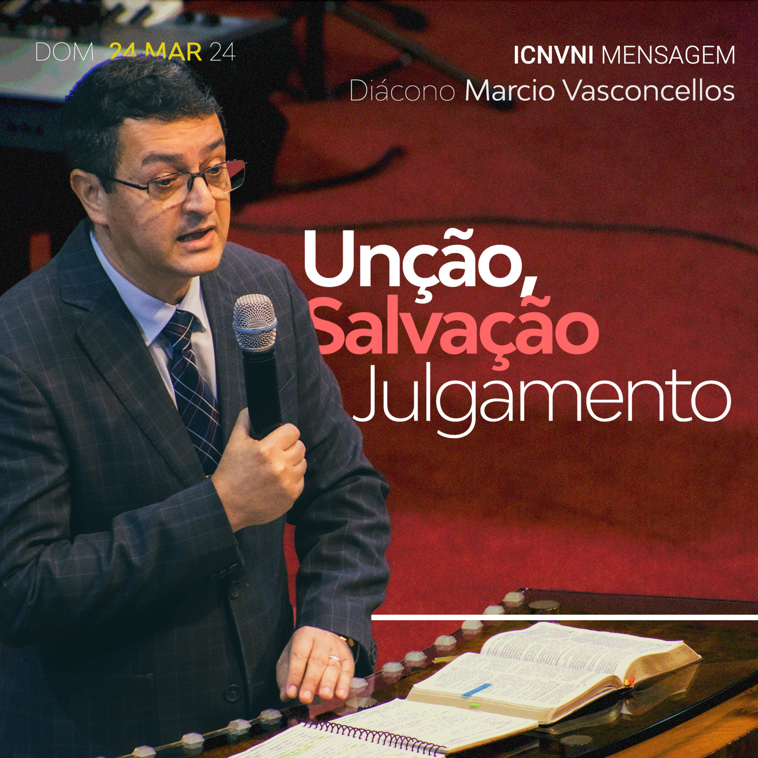 Unção, Salvação e Julgamento - Dc. Marcio Vasconcellos episode artwork