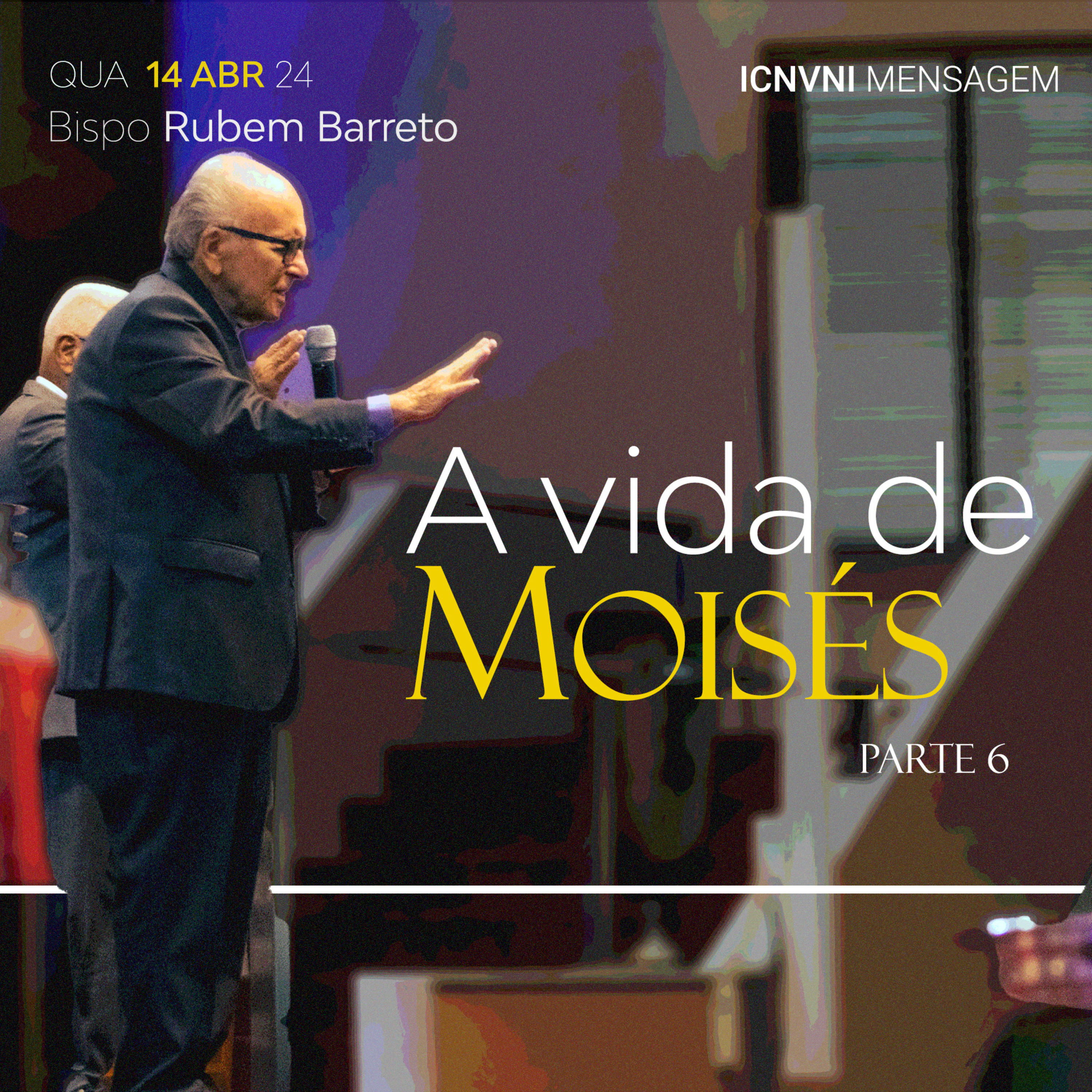 A vida de Moisés Parte 6 - Bp. Rubem Barreto episode artwork