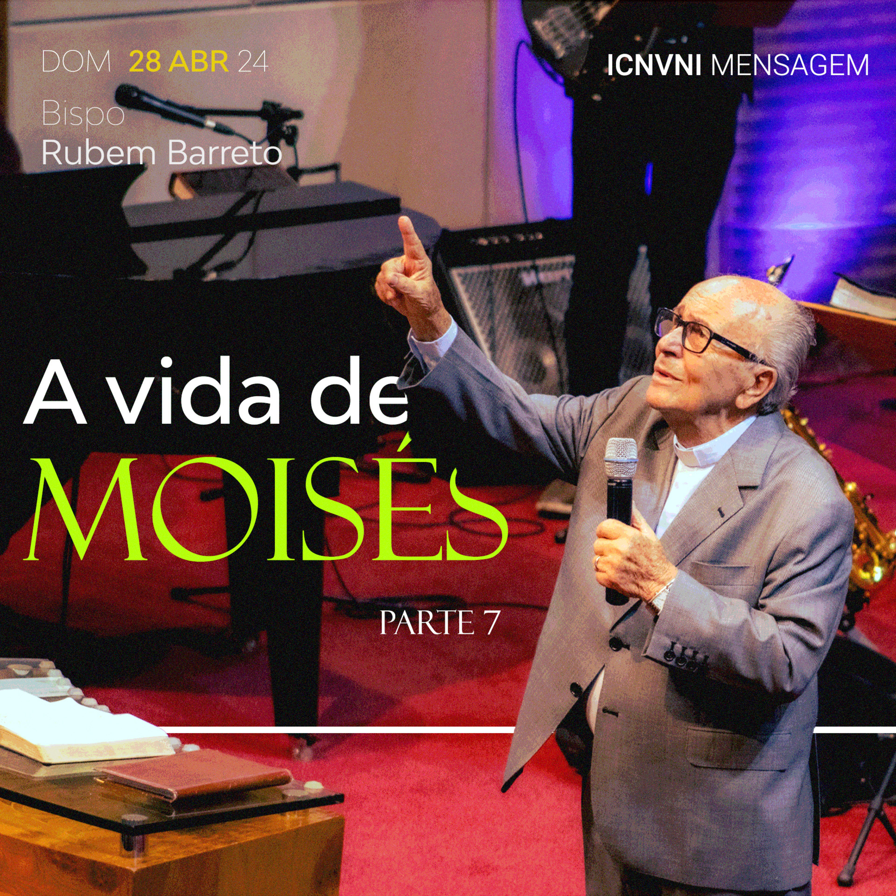A vida de Moisés Parte 7 - Bp. Rubem Barreto episode artwork