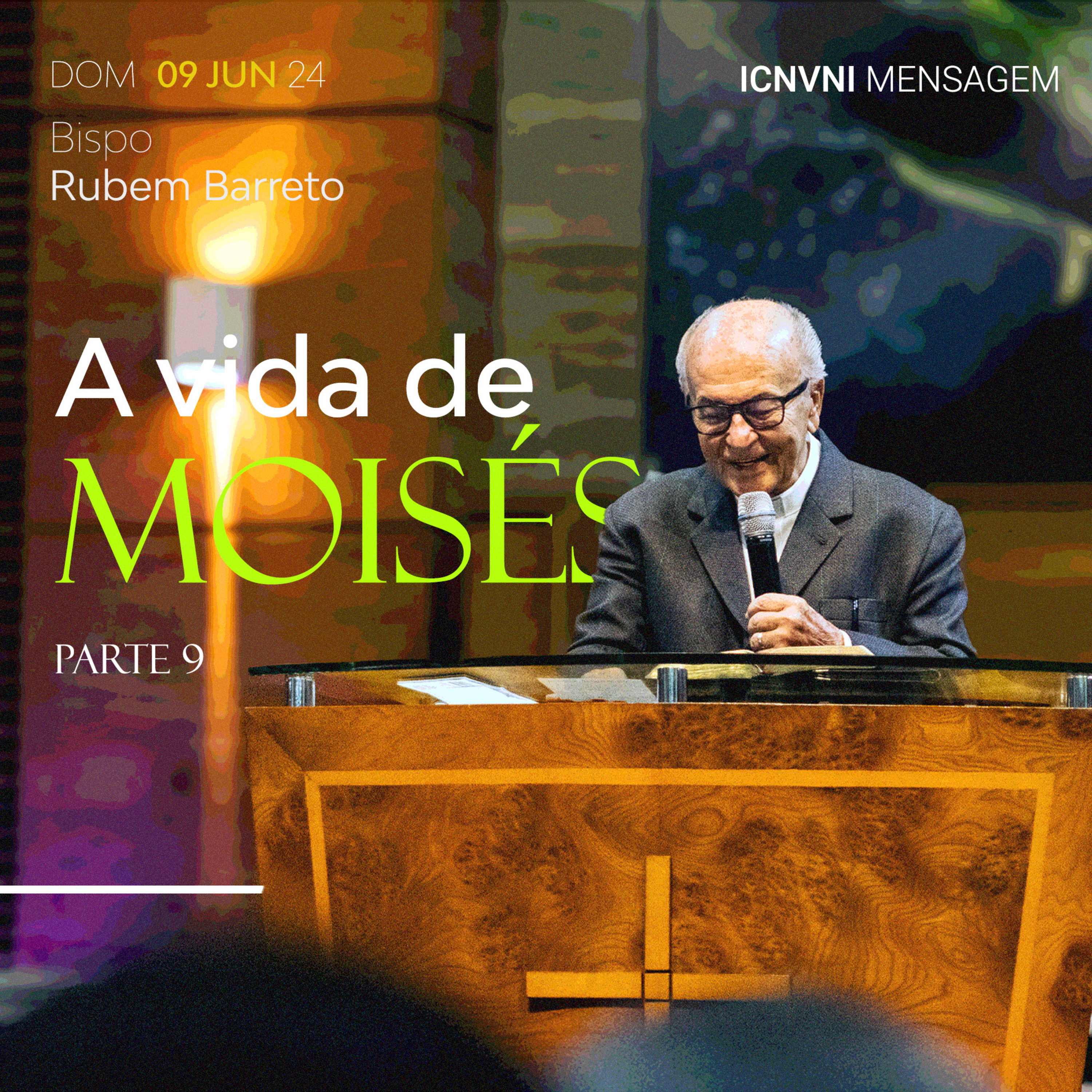 A vida de Moisés Parte 9 - Bp. Rubem Barreto episode artwork