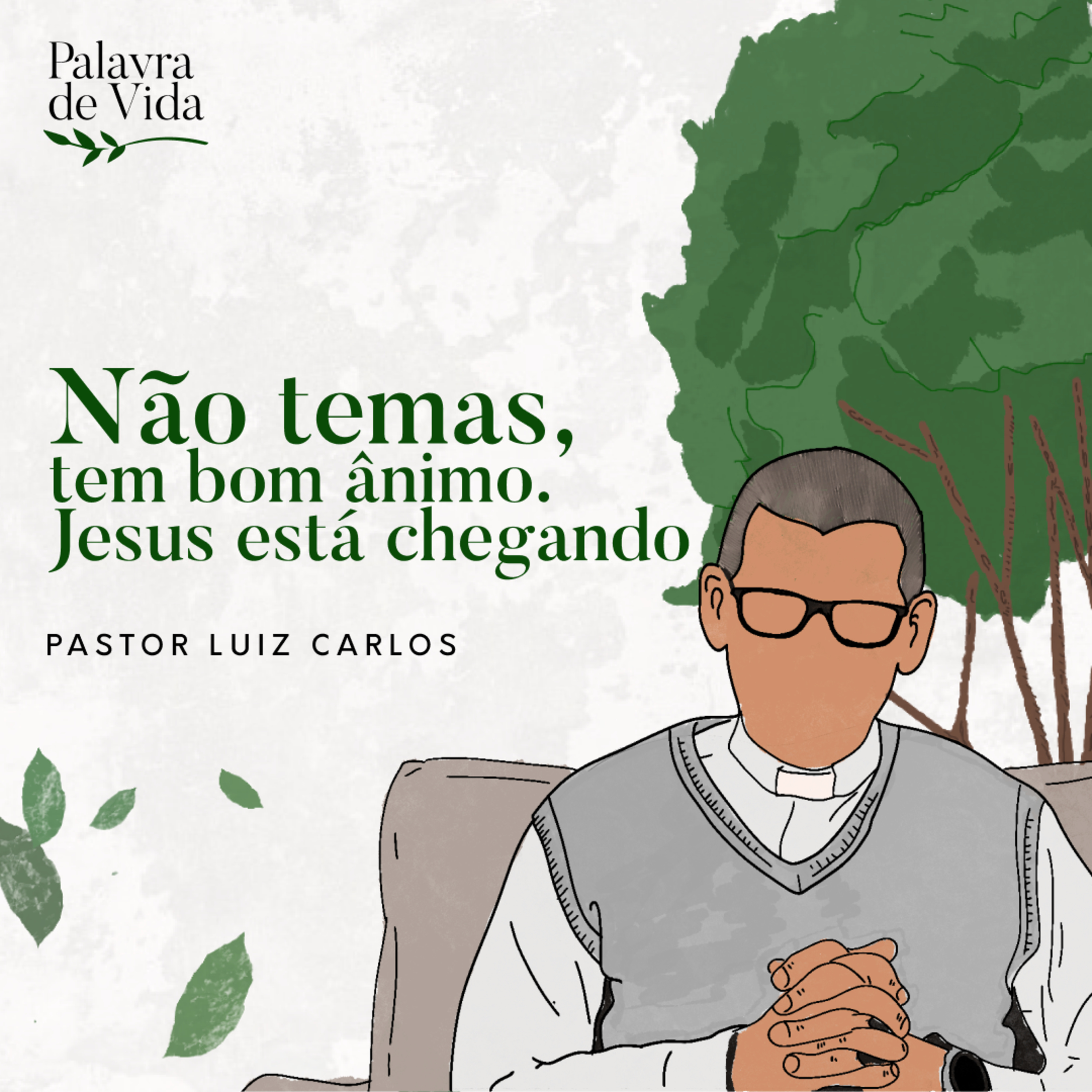 #120 Palavras de Vida - Não temas, tem bom ânimo! Jesus está chegando. episode artwork