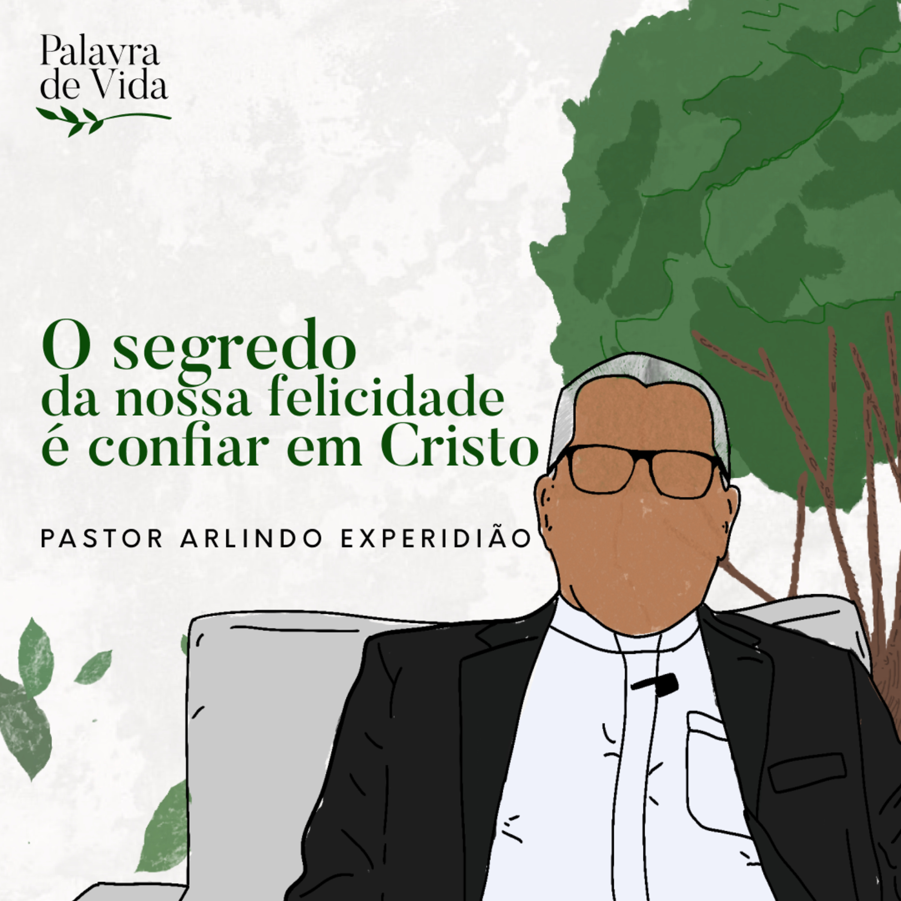 #132 Palavras de Vida - O segredo da nossa felicidade é confiar em Cristo episode artwork