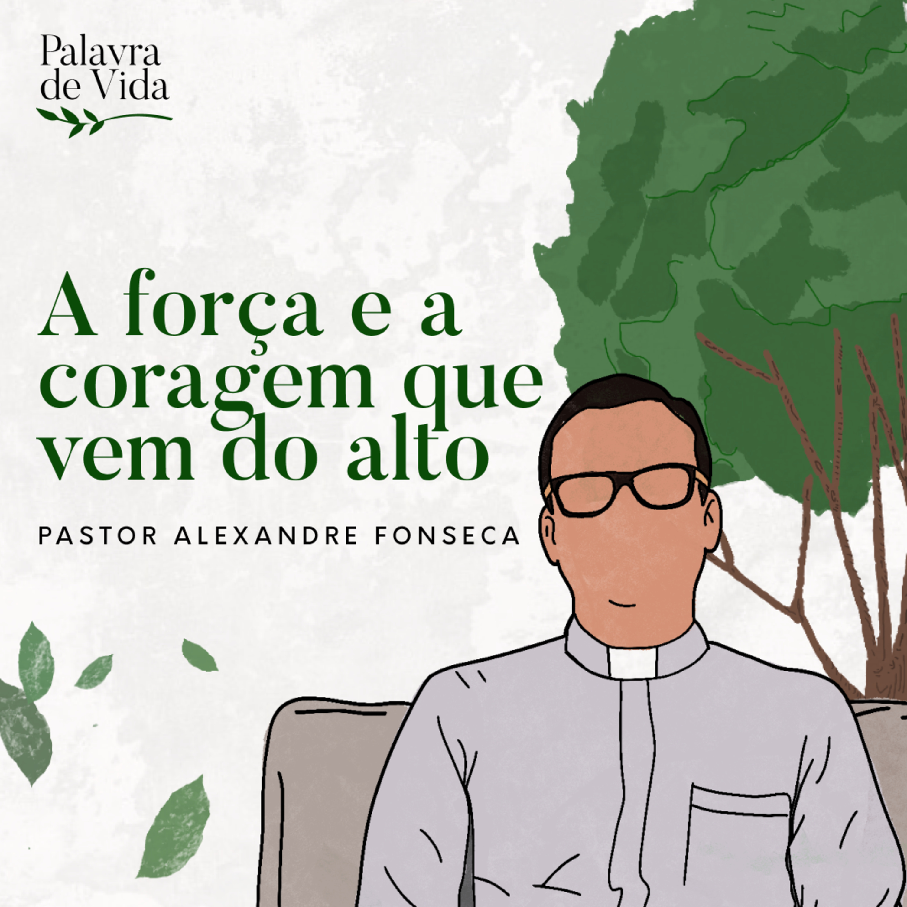 #192 Palavras de Vida - A força e a coragem que vem do alto episode artwork