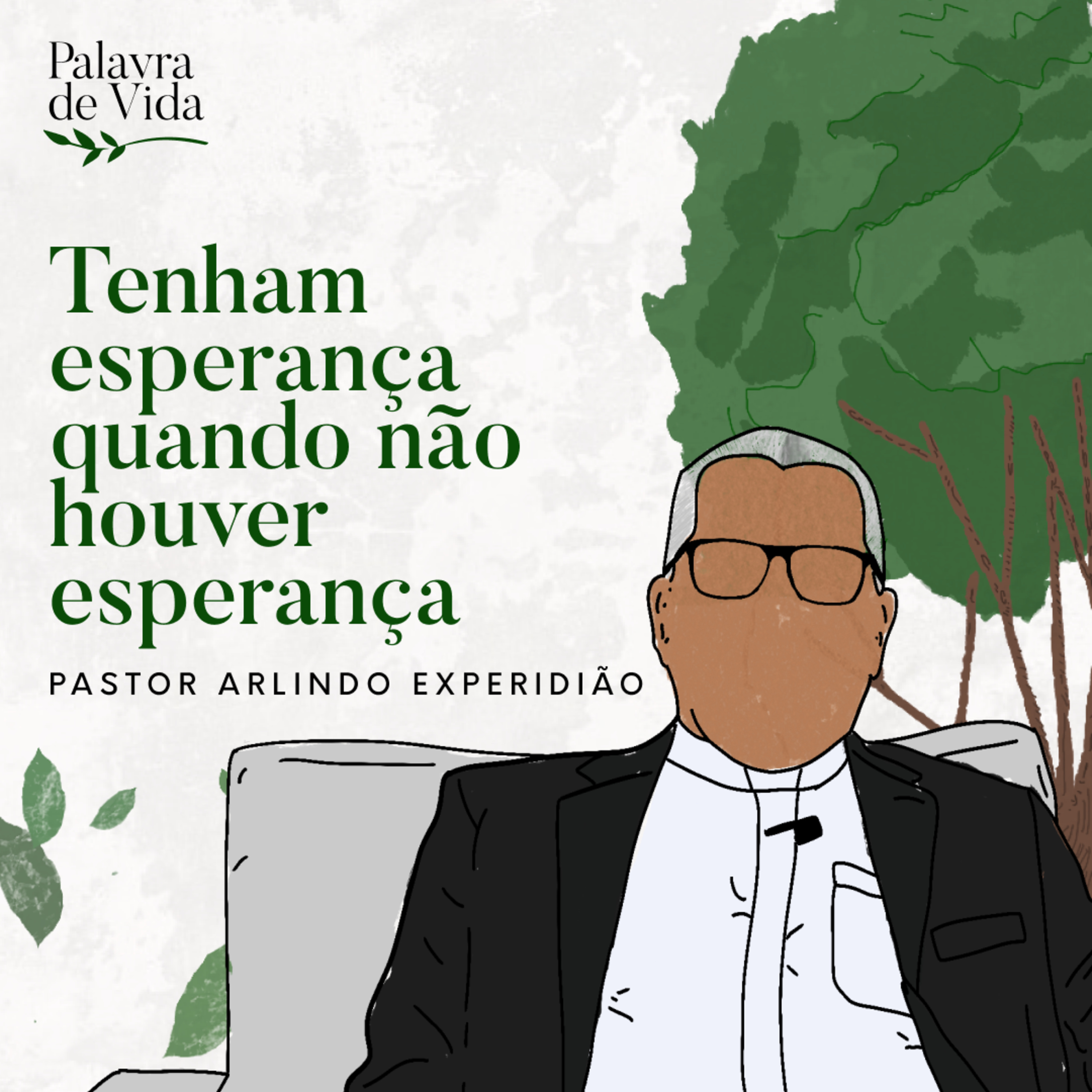 #201 Palavras de Vida - Tenha esperança, quando não houver esperança episode artwork