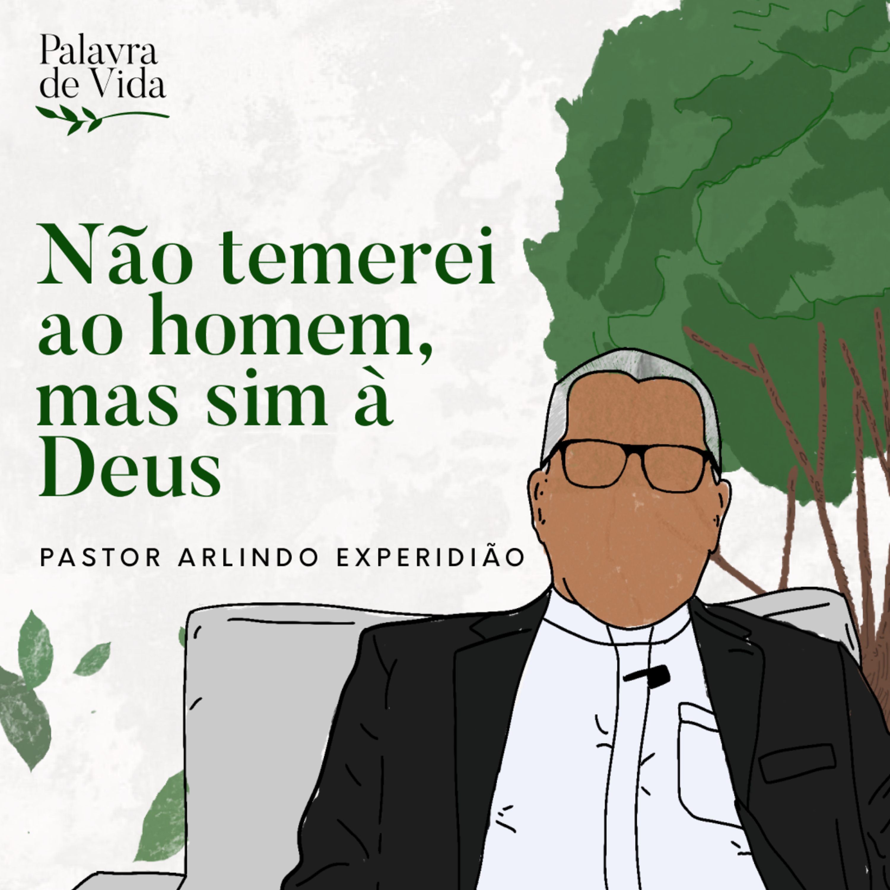 #244 Palavras de Vida - Não temerei ao homem, mas sim à Deus episode artwork