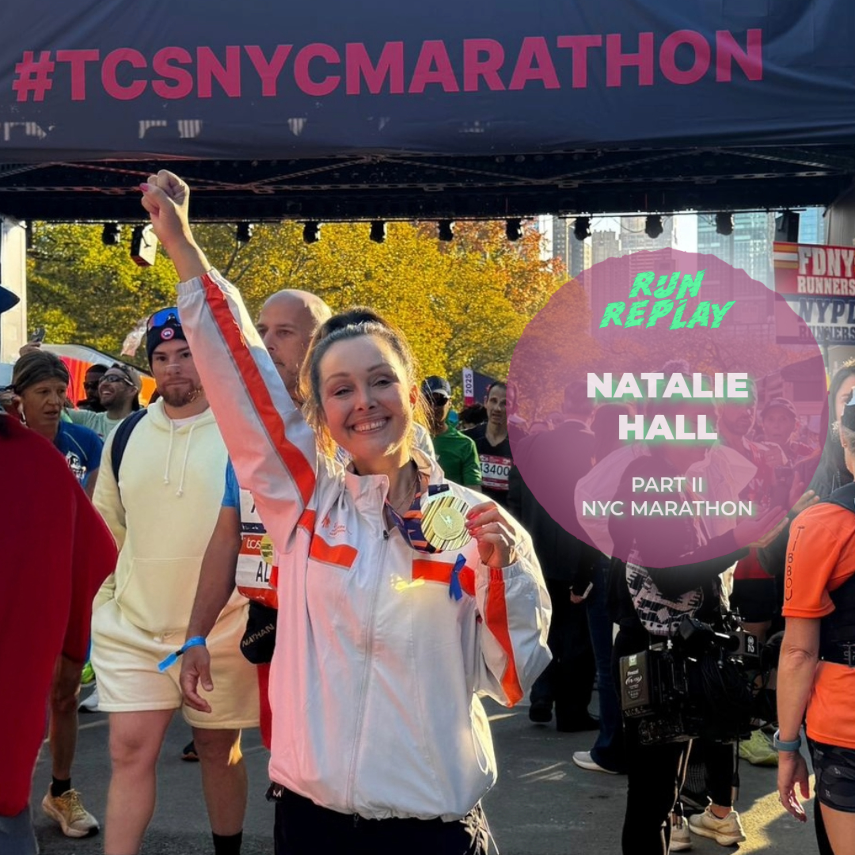 Natalie Hall – New York Marathon 2025 episode artwork