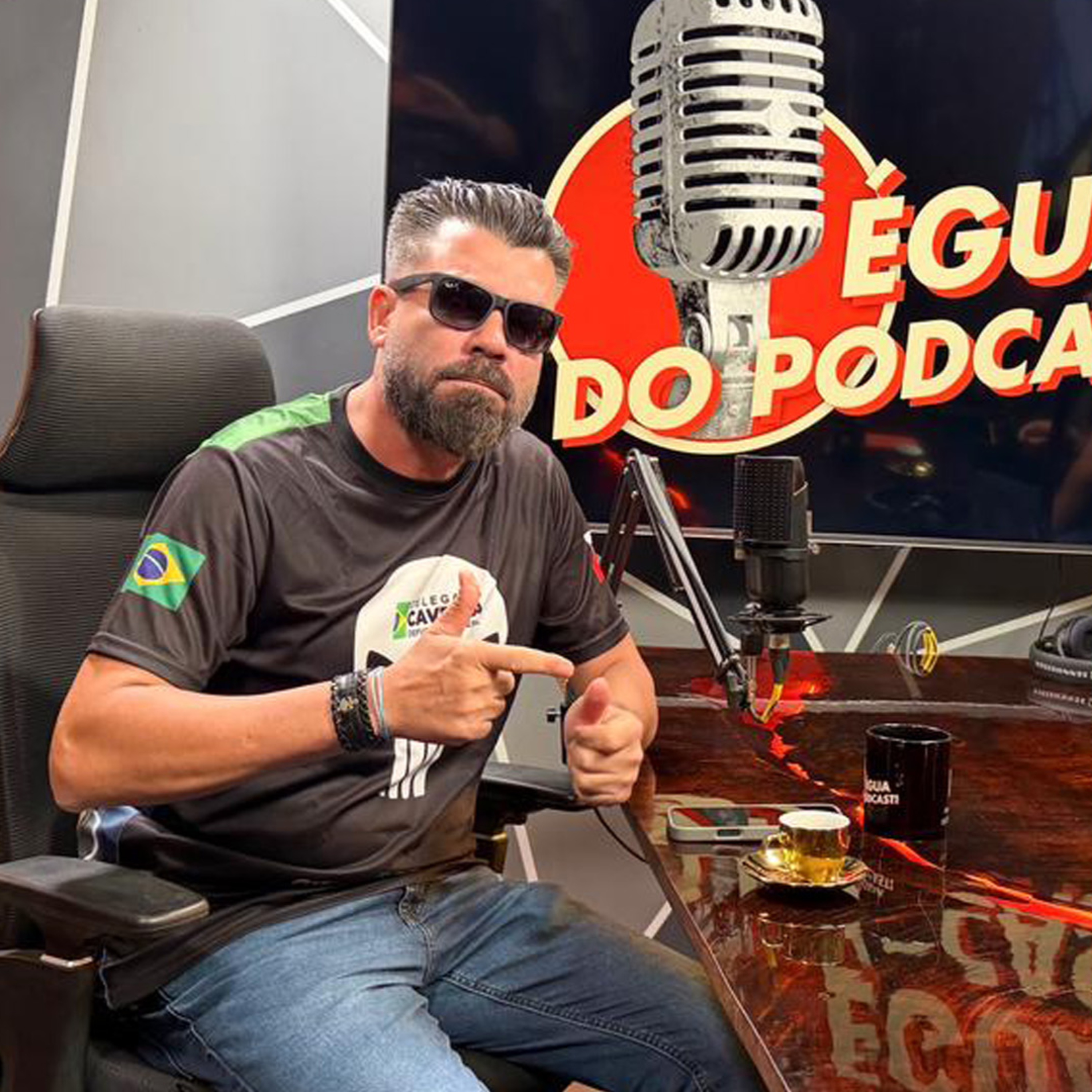 ÉGUA DO PODCAST #192 DELEGADO CAVEIRA ( DEP. FEDERAL ) episode artwork