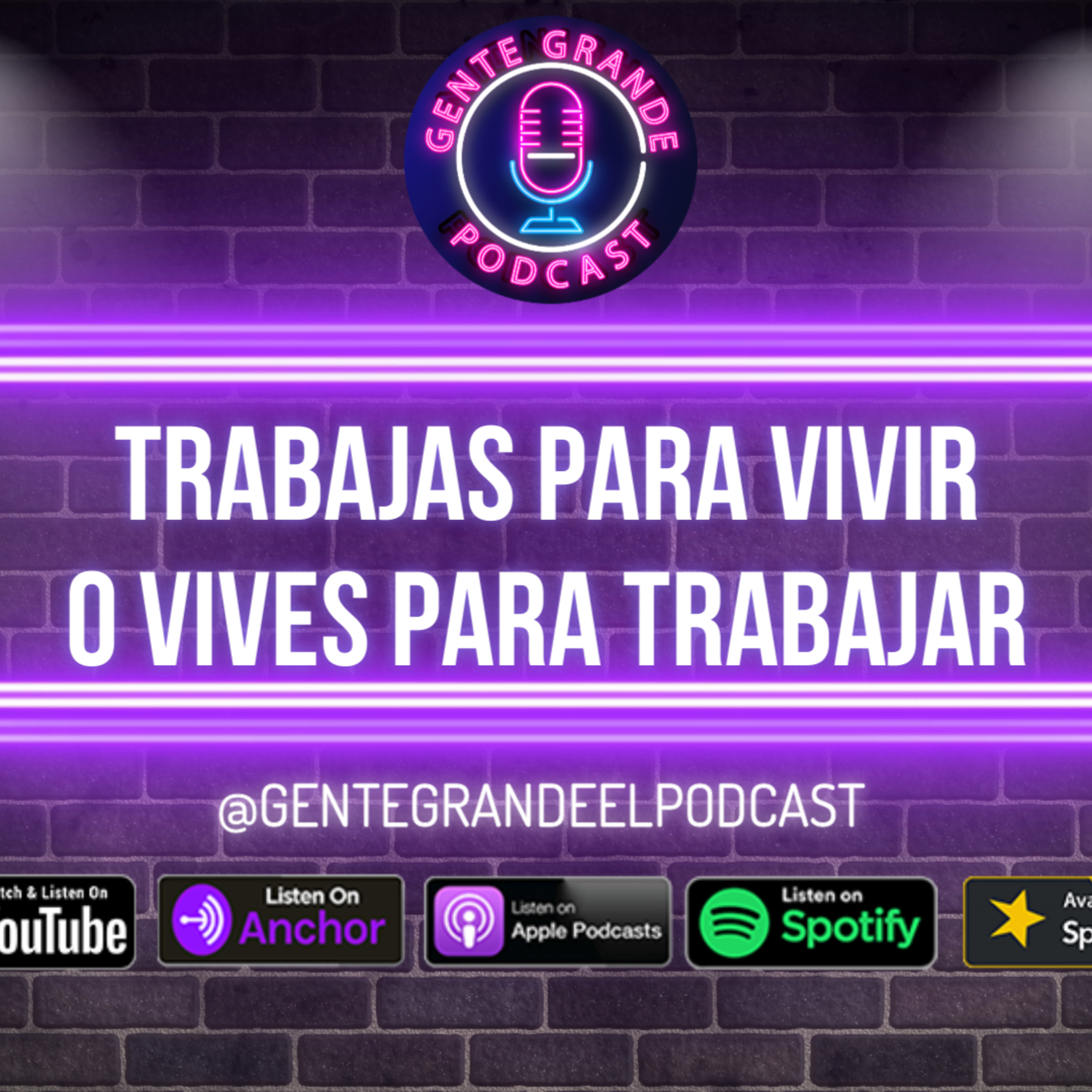 ¿Vives pa’ trabajar o trabajas pa’ vivir? 😵💫 | El burnout te tiene en olla emocional 😮💨 | Gente Grande Podcast