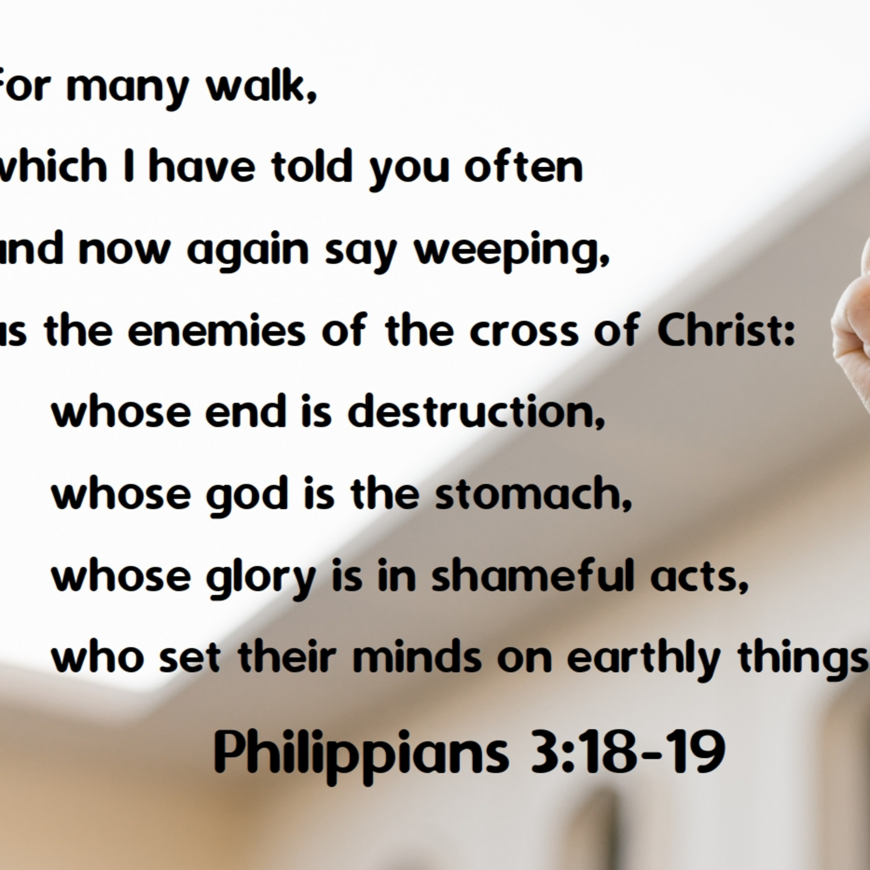 Philippians 3:17-21 | Enemies of the Cross episode artwork