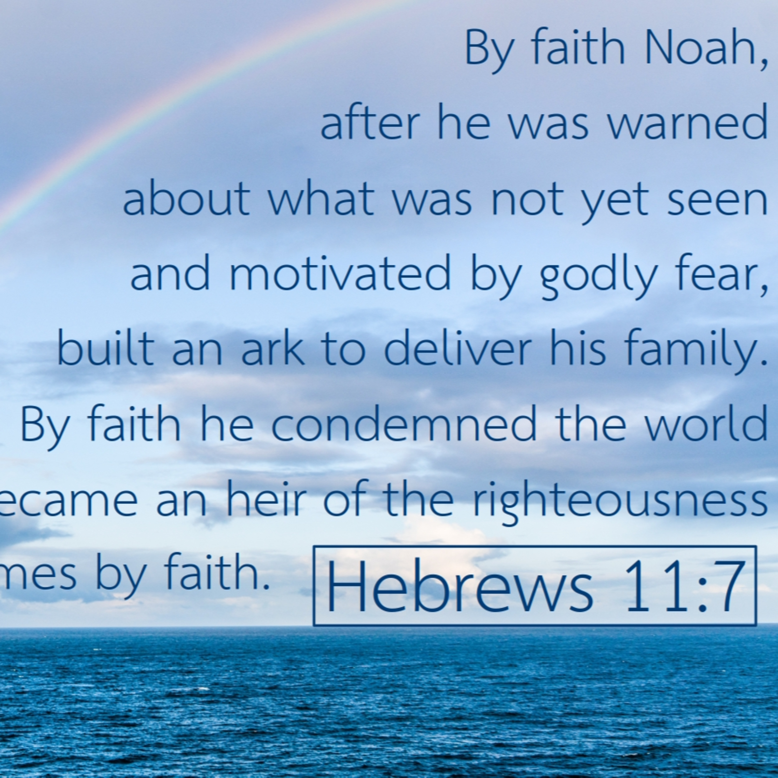 Hebrews 11:7 | The Unseen Judgment episode artwork
