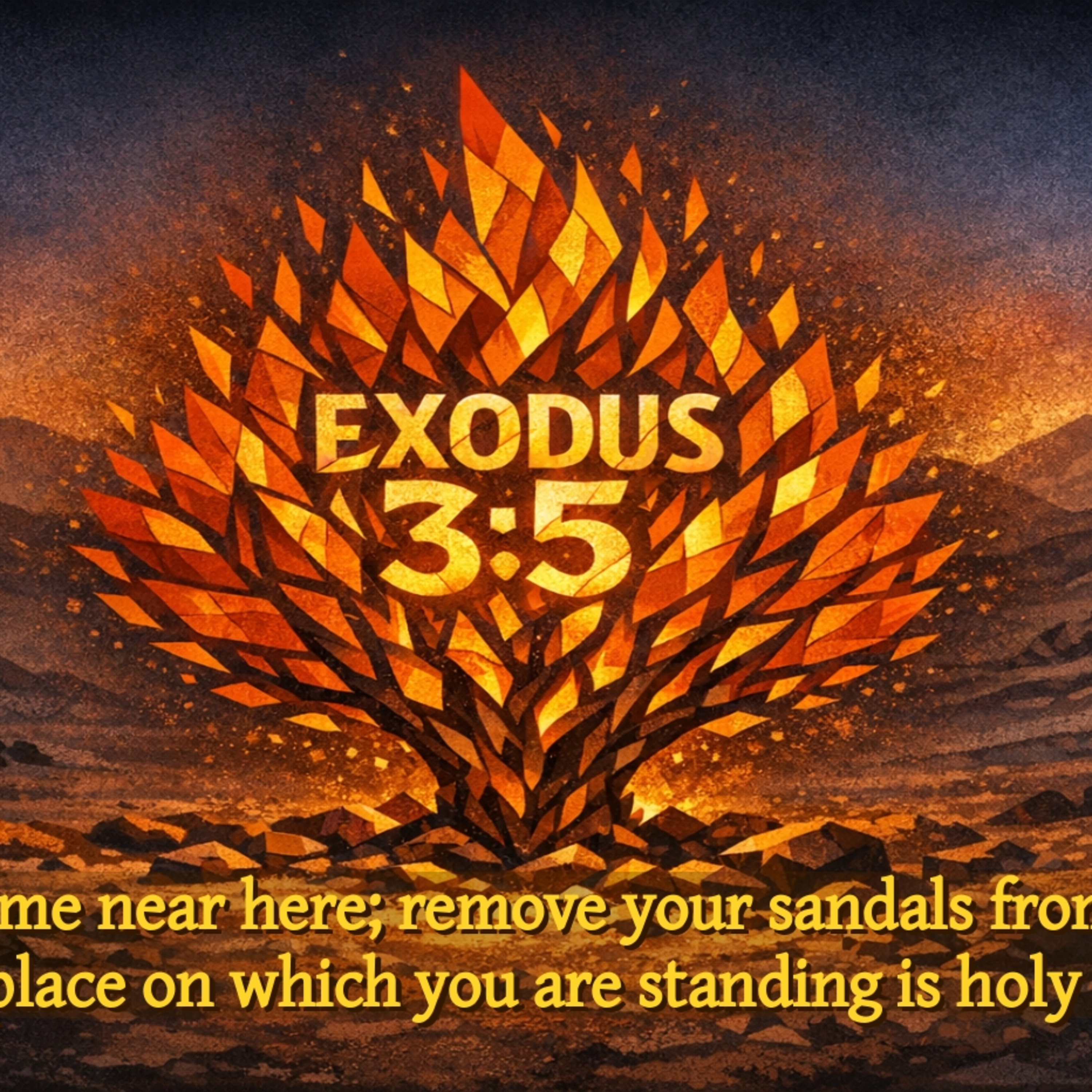 Exodus 3:1-12 | The True God Revealed episode artwork
