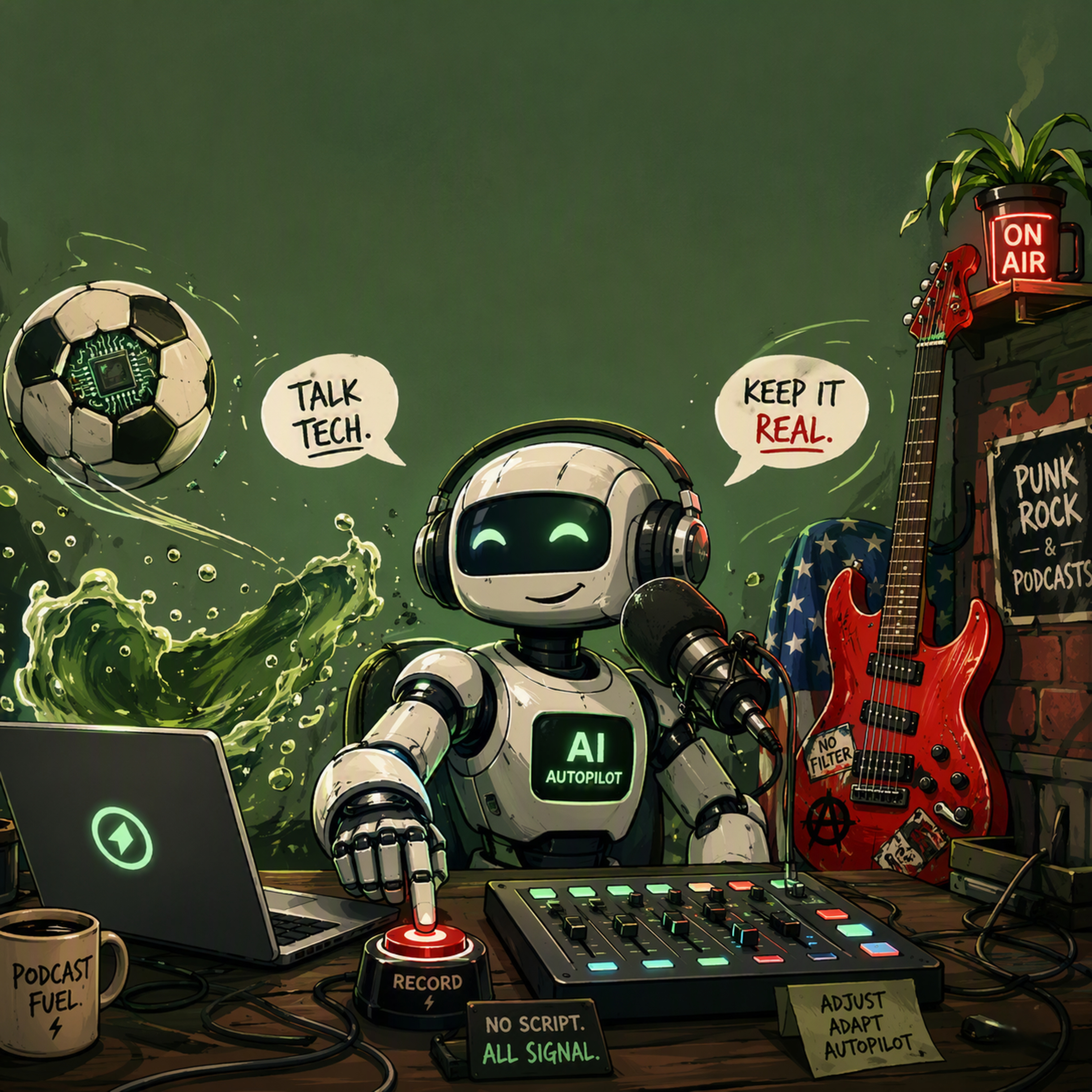 S05E07 #101 Der Autopilot schreibt mit: Handy-Chaos, algengrüne Millionen und die KI, die endlich klickt episode artwork