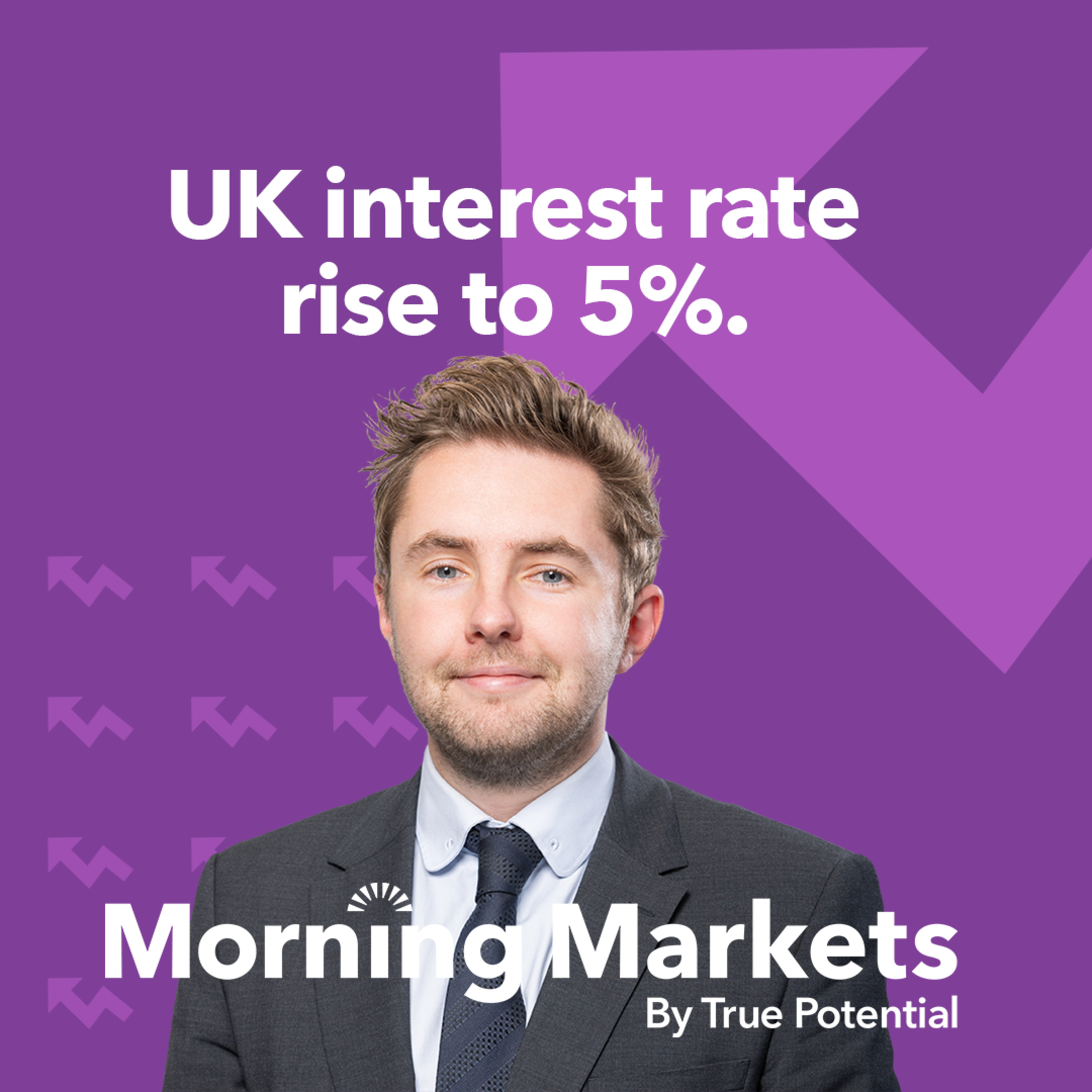 Bank of England raises interest rate to 5% | Morning Markets episode artwork