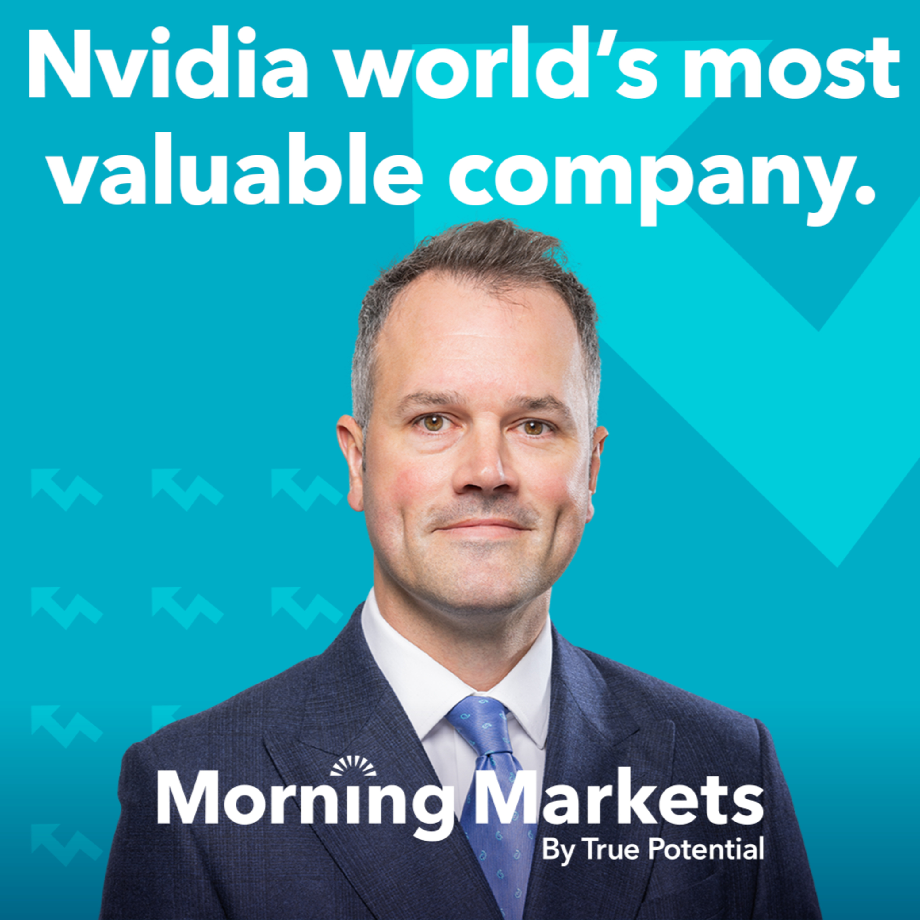 Nvidia overtake Microsoft in AI driven equity market. | Morning Markets episode artwork