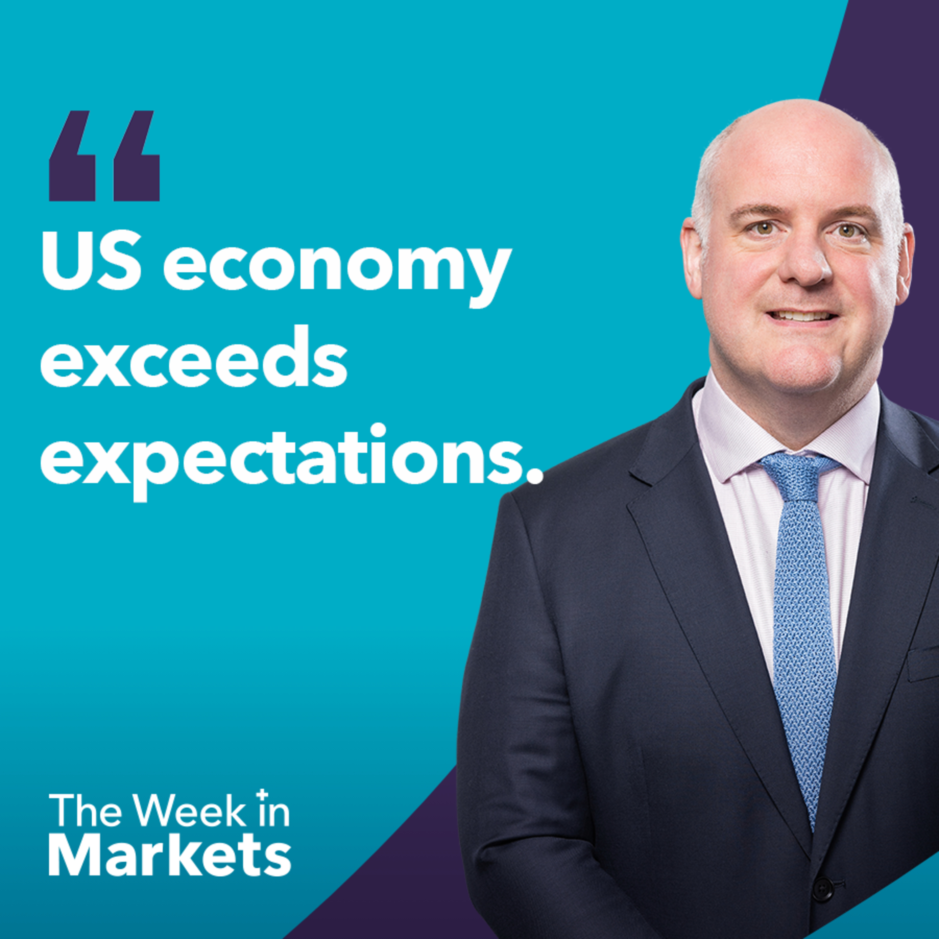 US economic data shows strong growth | The Week in Markets episode artwork