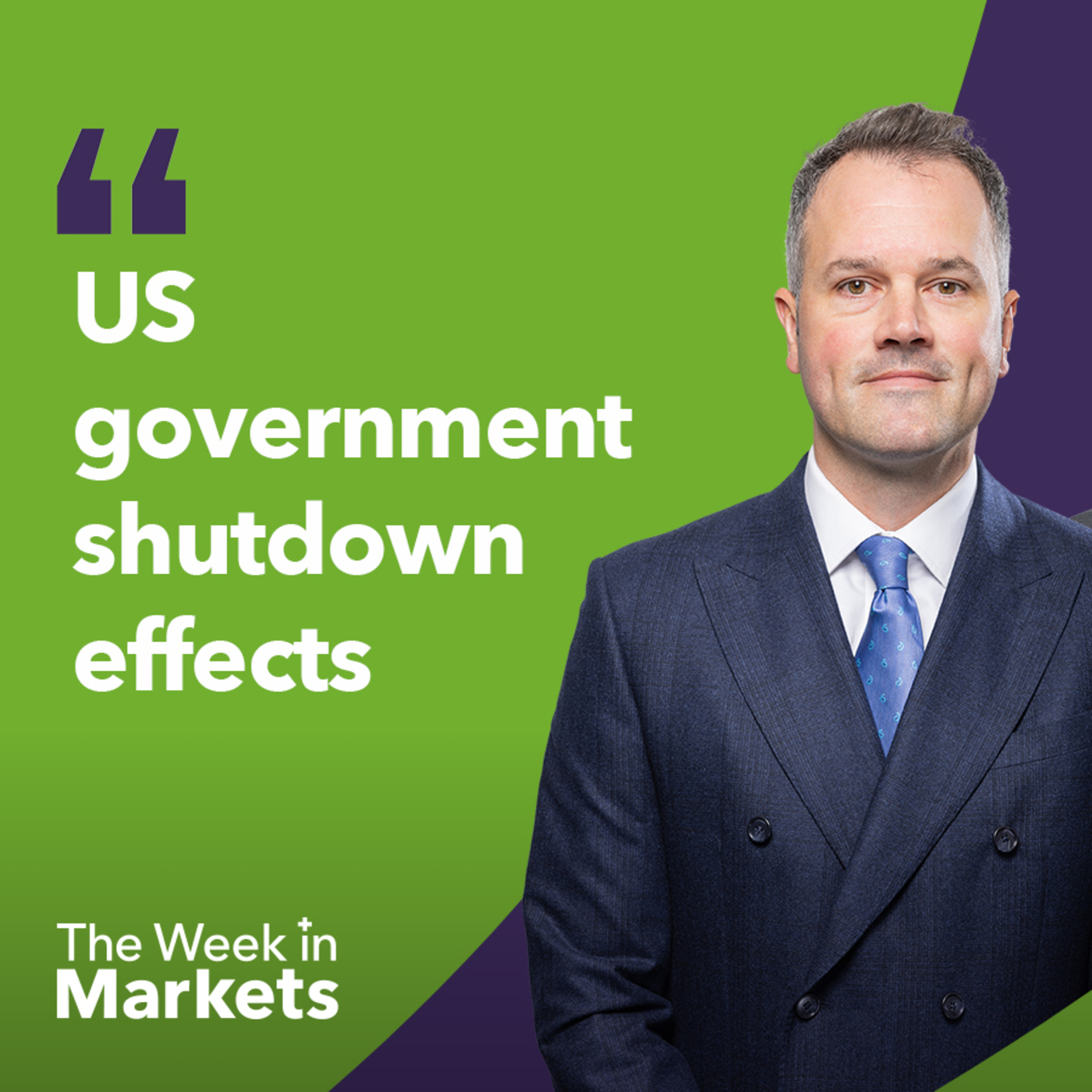 How has the US government shutdown affected investors? | The Week in Markets episode artwork