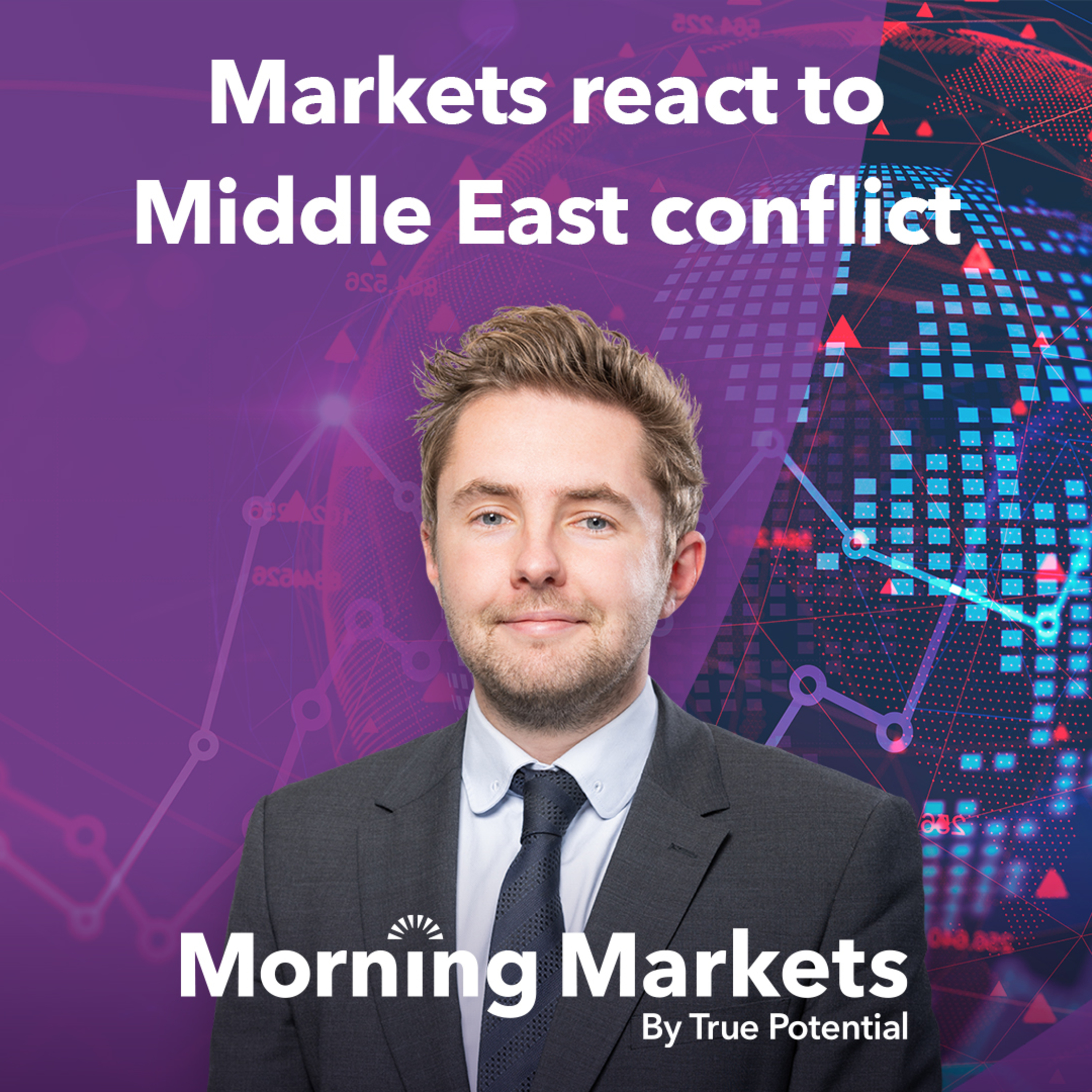 Crude oil price jumps 9% in wake of Iran strikes | Morning Markets episode artwork