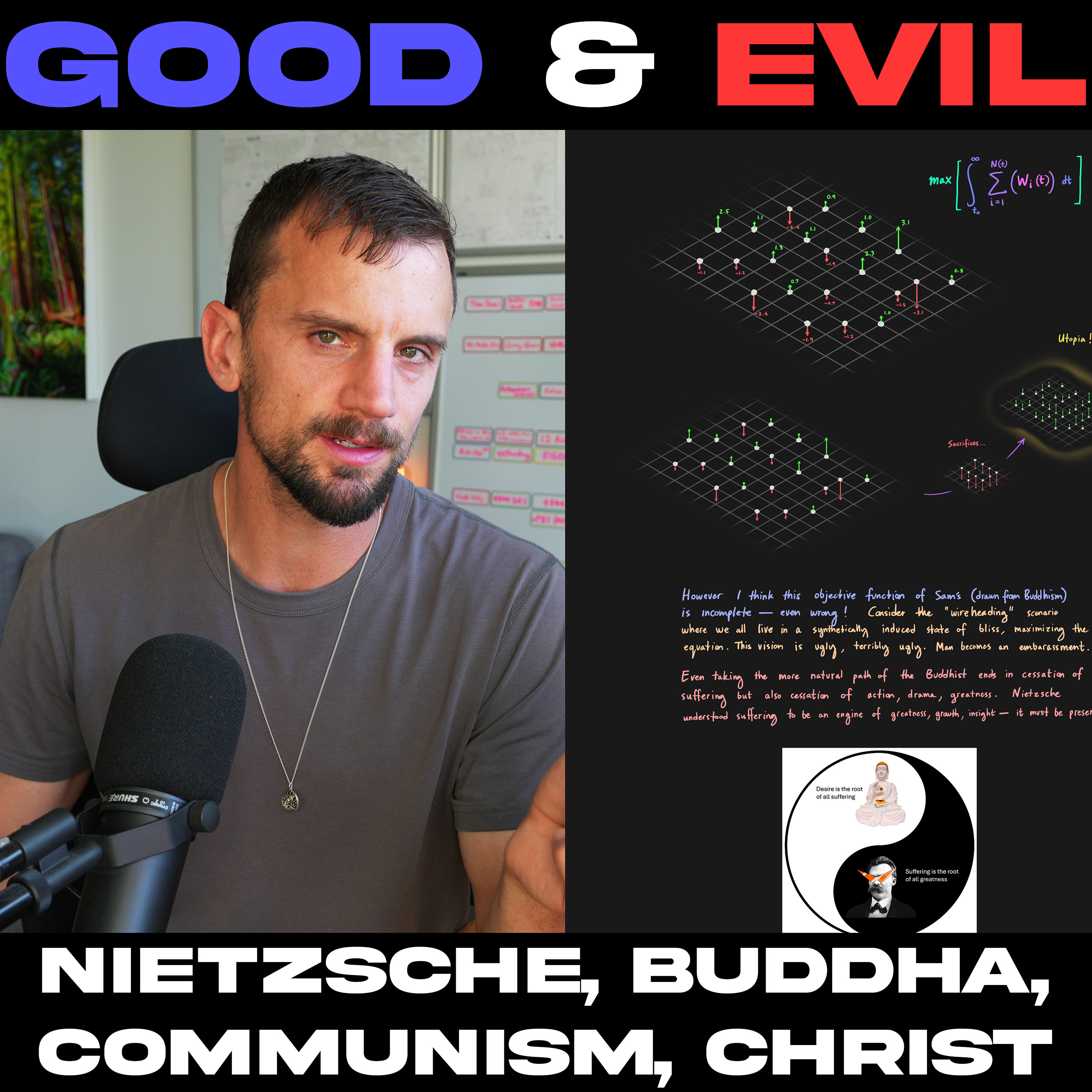 Good & Evil: Nietzsche, Buddha, Christ, Communism & the Well-Being Equation episode artwork