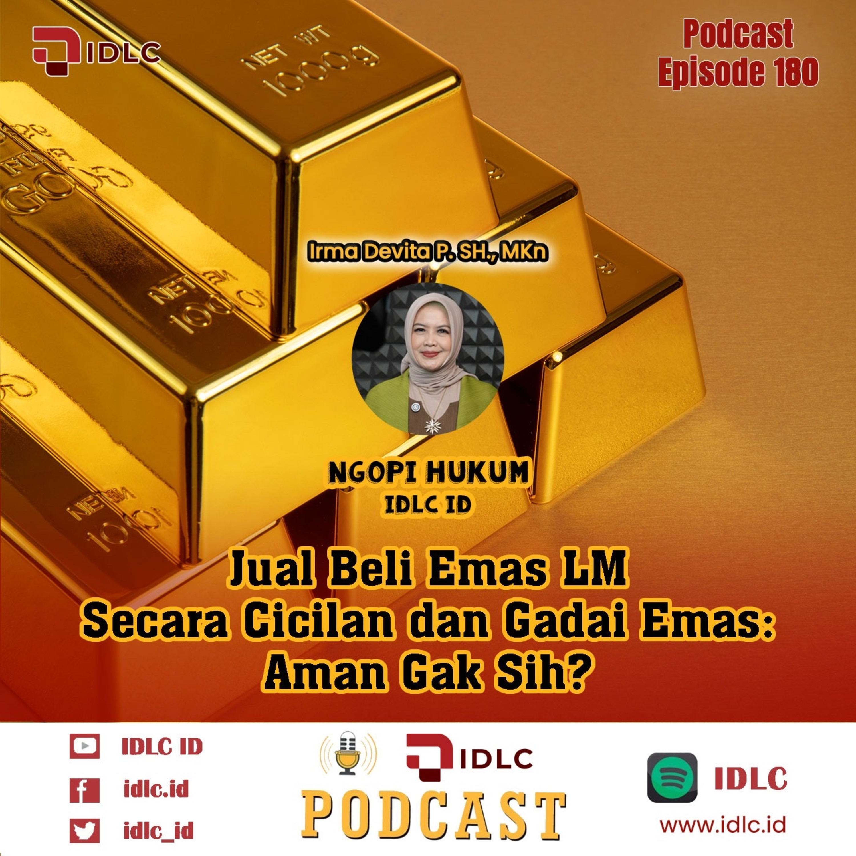 EPS 180: “Jual Beli Emas LM Secara Cicilan dan Gadai Emas: Aman Gak Sih?” episode artwork