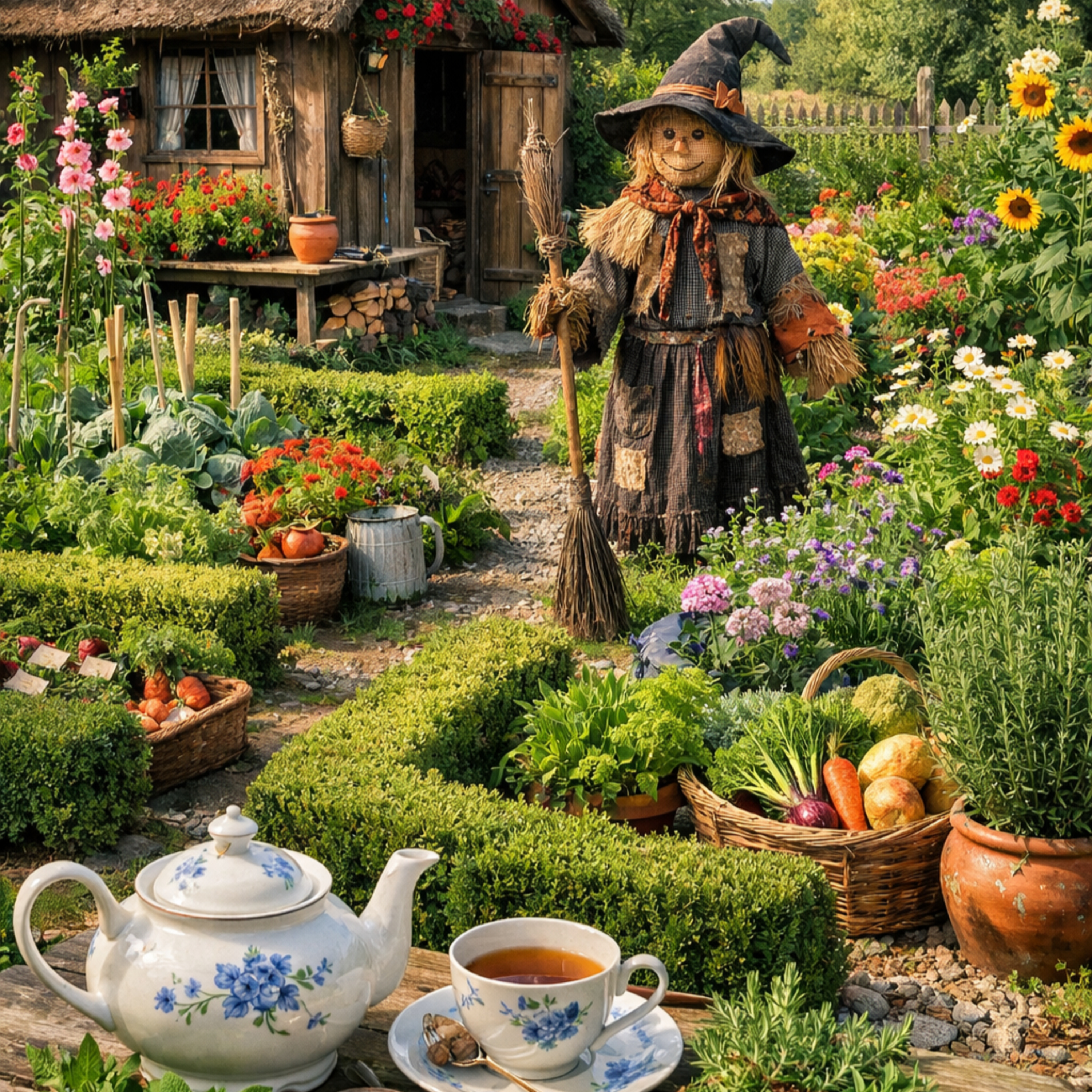 Wildromantisch, frech, duftig- Bauerngarten zwischen Kräuter und Teetasse  episode artwork