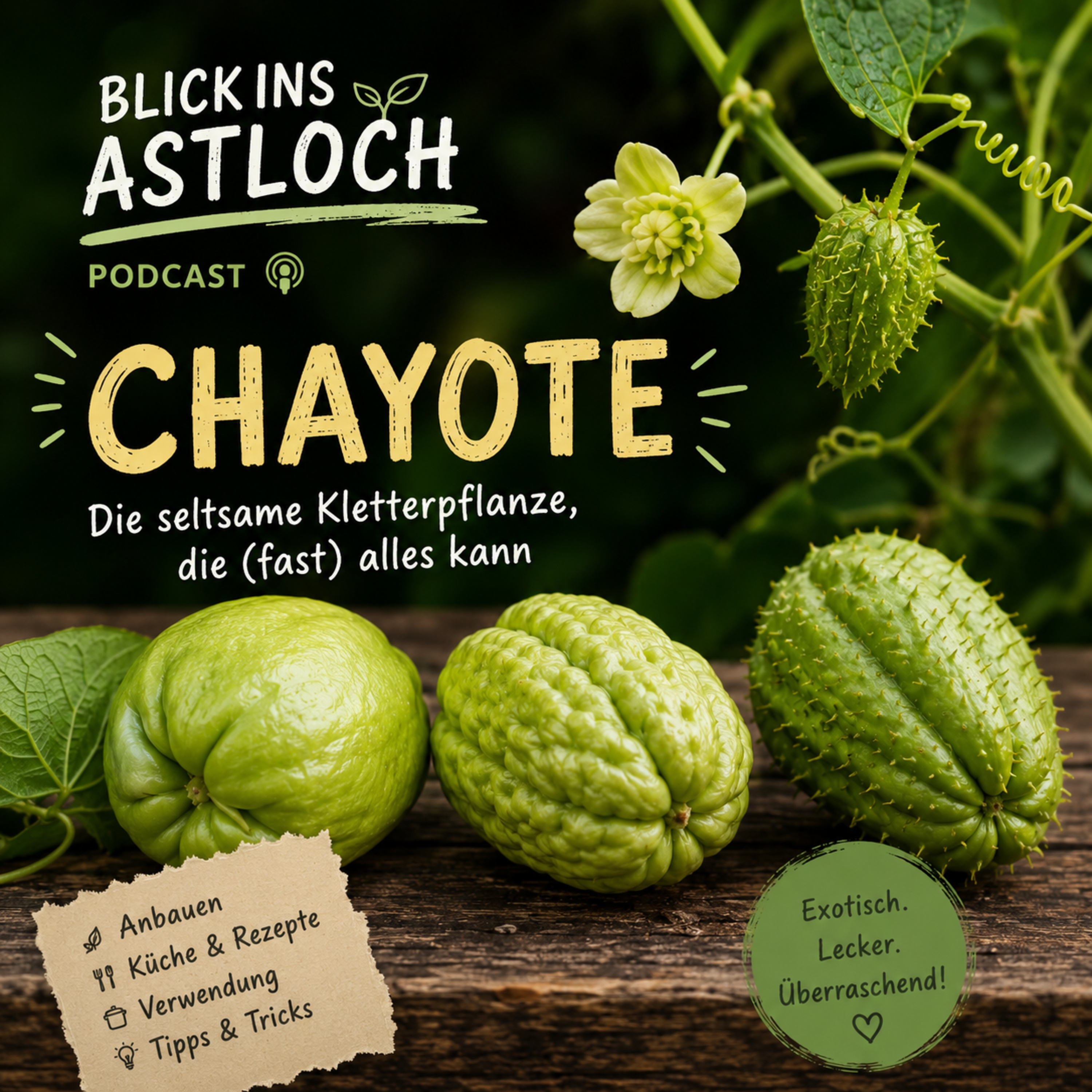 Chayote-Gemüse oder Schamanenzauber? episode artwork