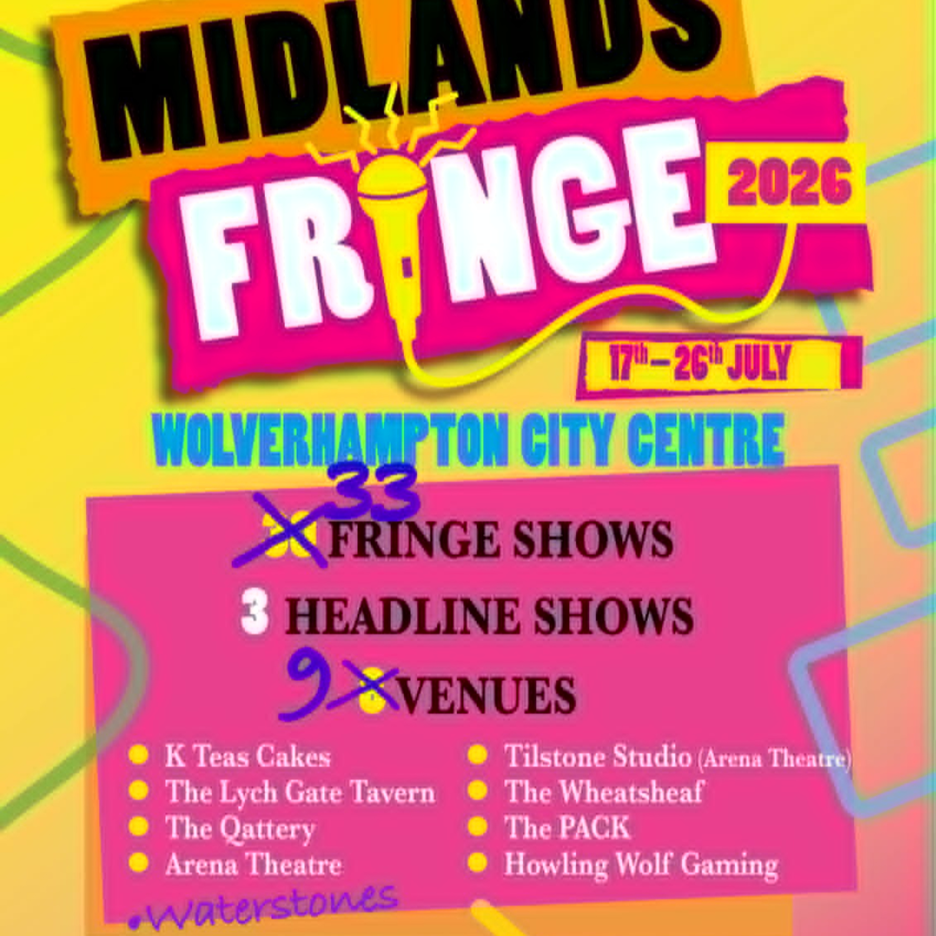 Bonus Episode: Charlie McDermott talking about Midlands Fringe (Spoken Label, July 2026)