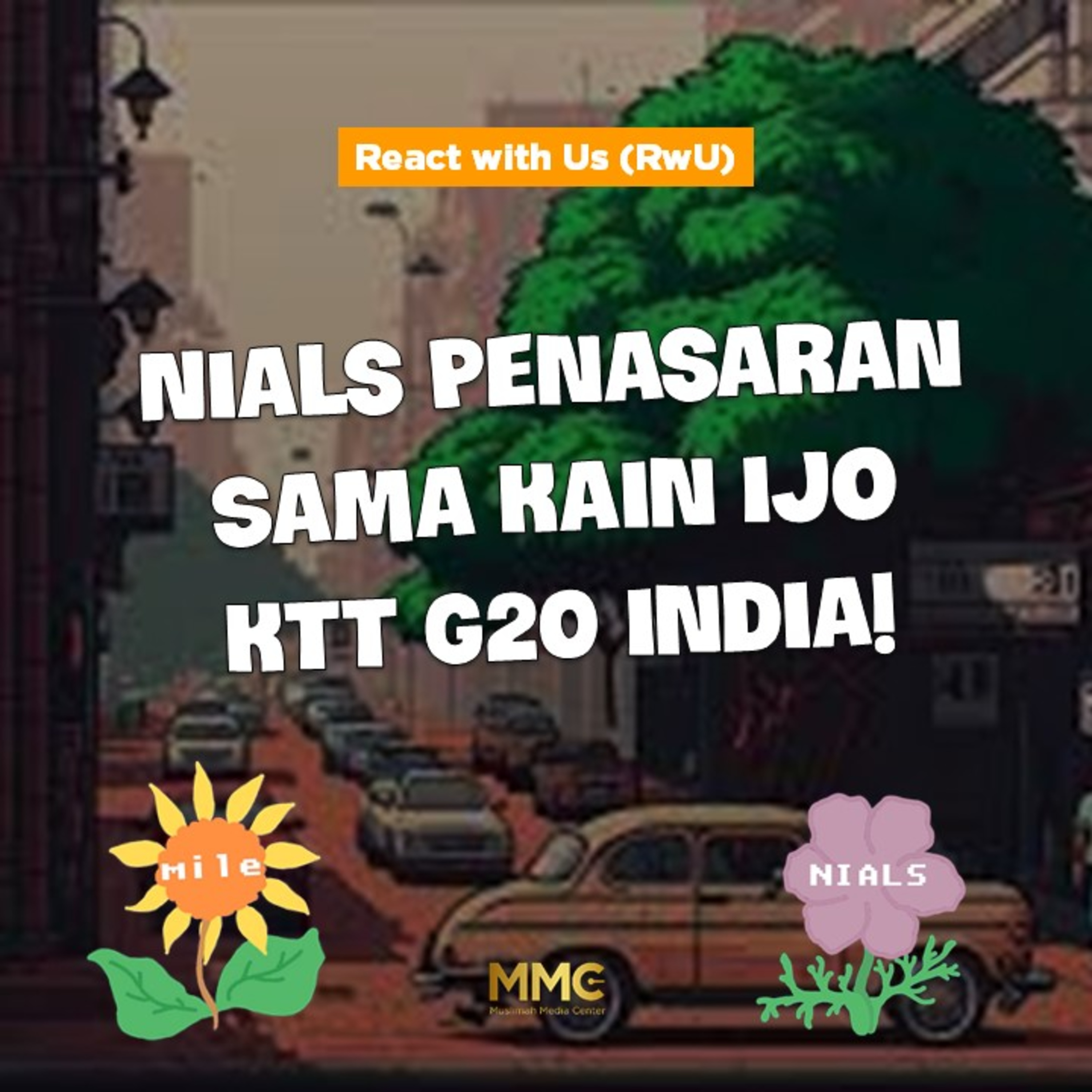 React with Us - Nials Penasaran Sama Kain Ijo KTT G20 India! episode artwork