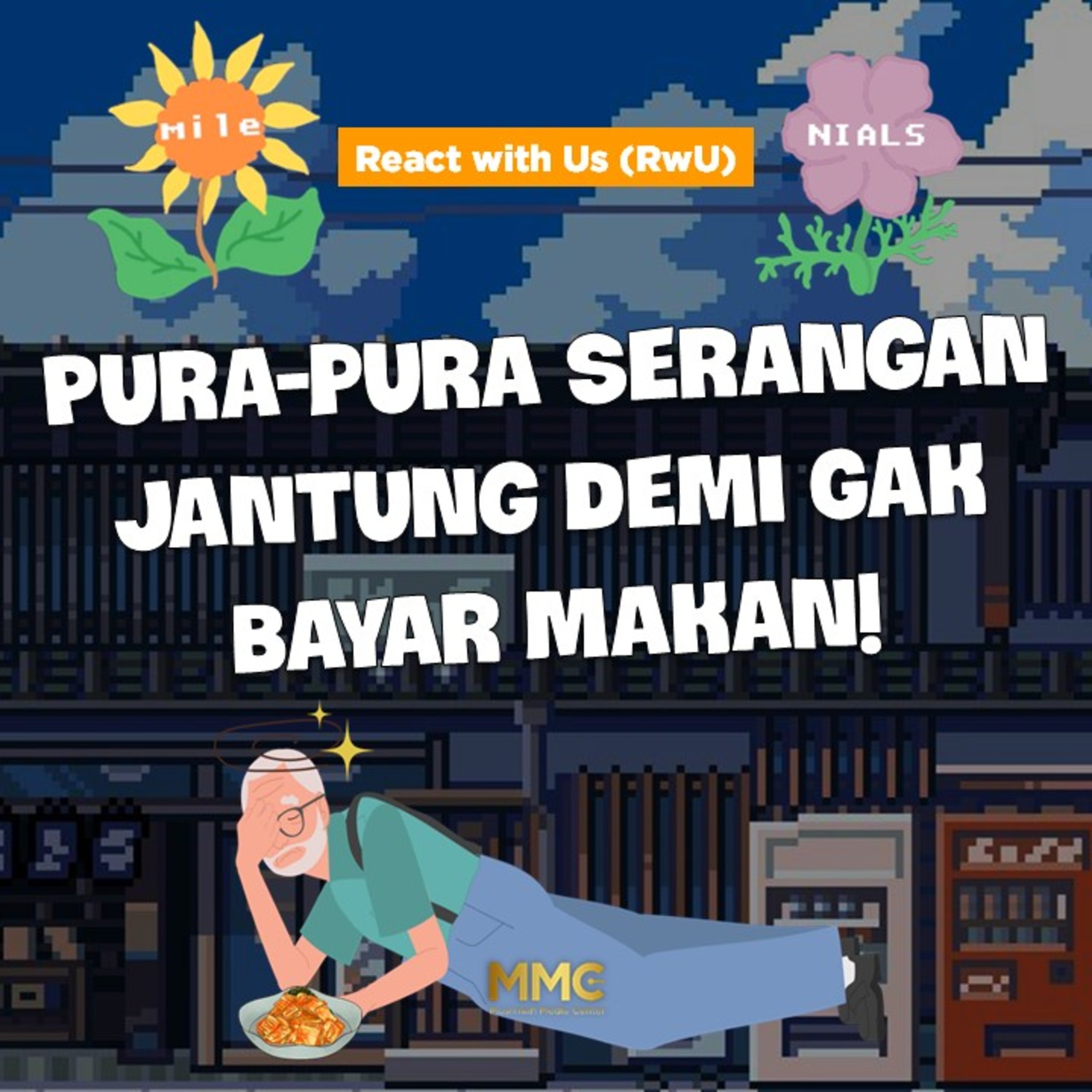 React with Us - Pura-pura Serangan Jantung Demi Gak Bayar Makan! episode artwork