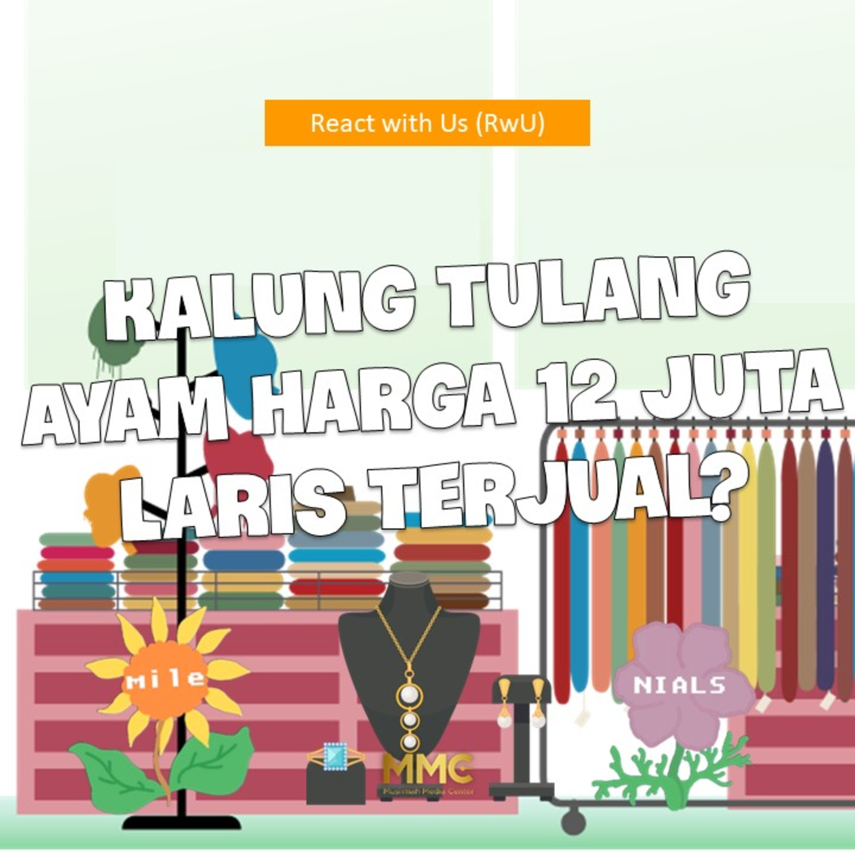 React with Us - Kalung Tulang Ayam Harga 12 Juta Laris Terjual? episode artwork