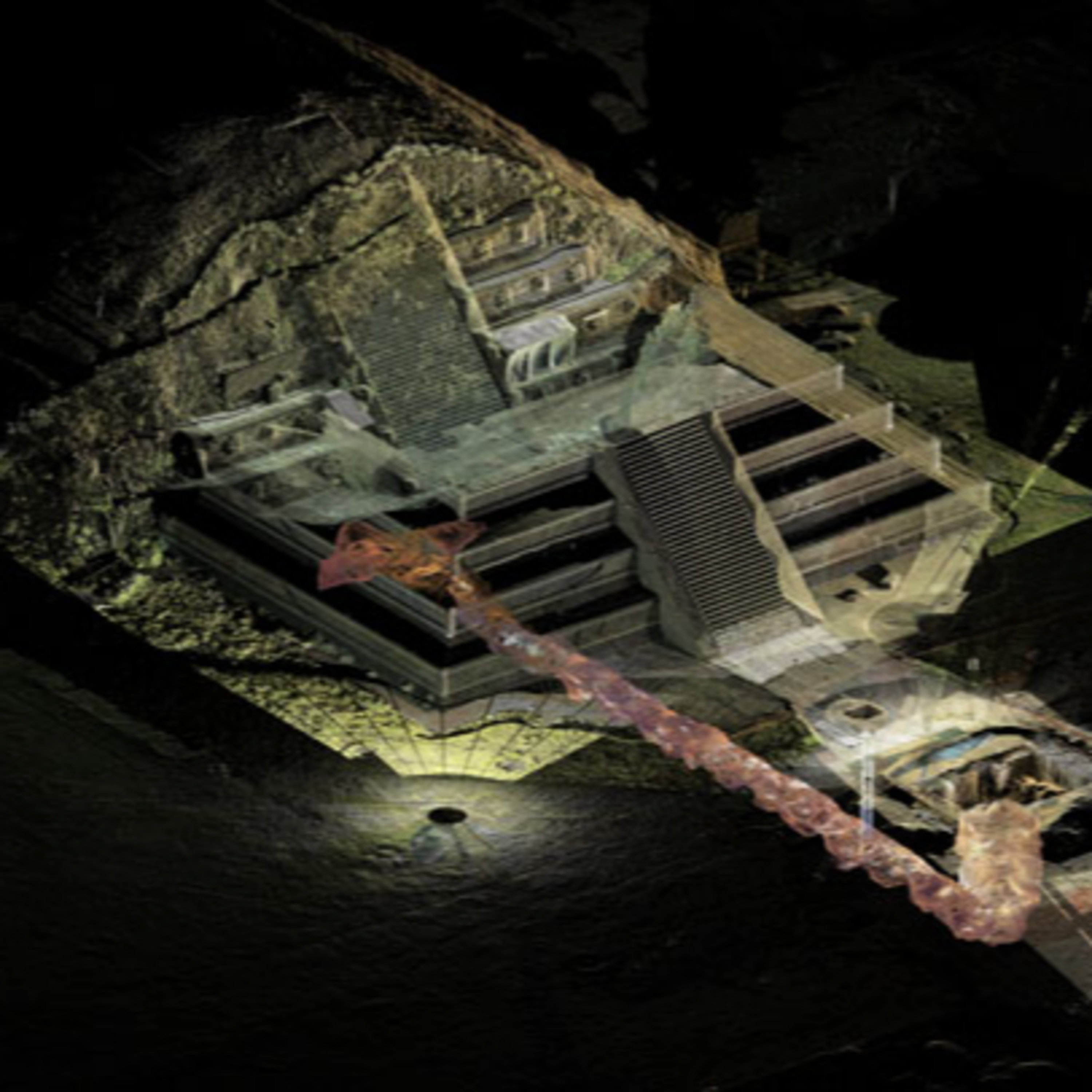 Underground Halls Beneath the Pyramids! What a surprise!