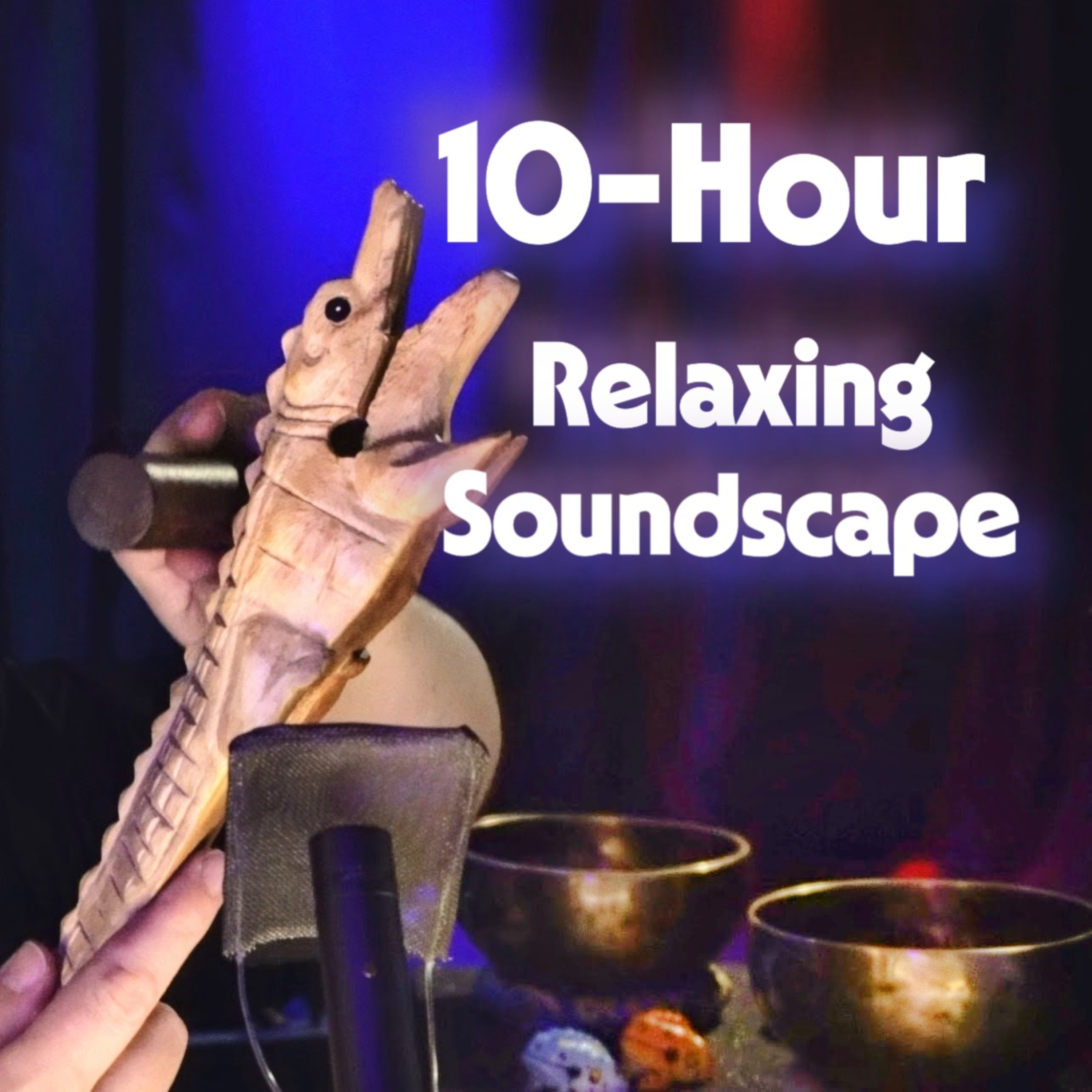 ASMR 10-Hour DARK Soundscape for DEEP Sleep