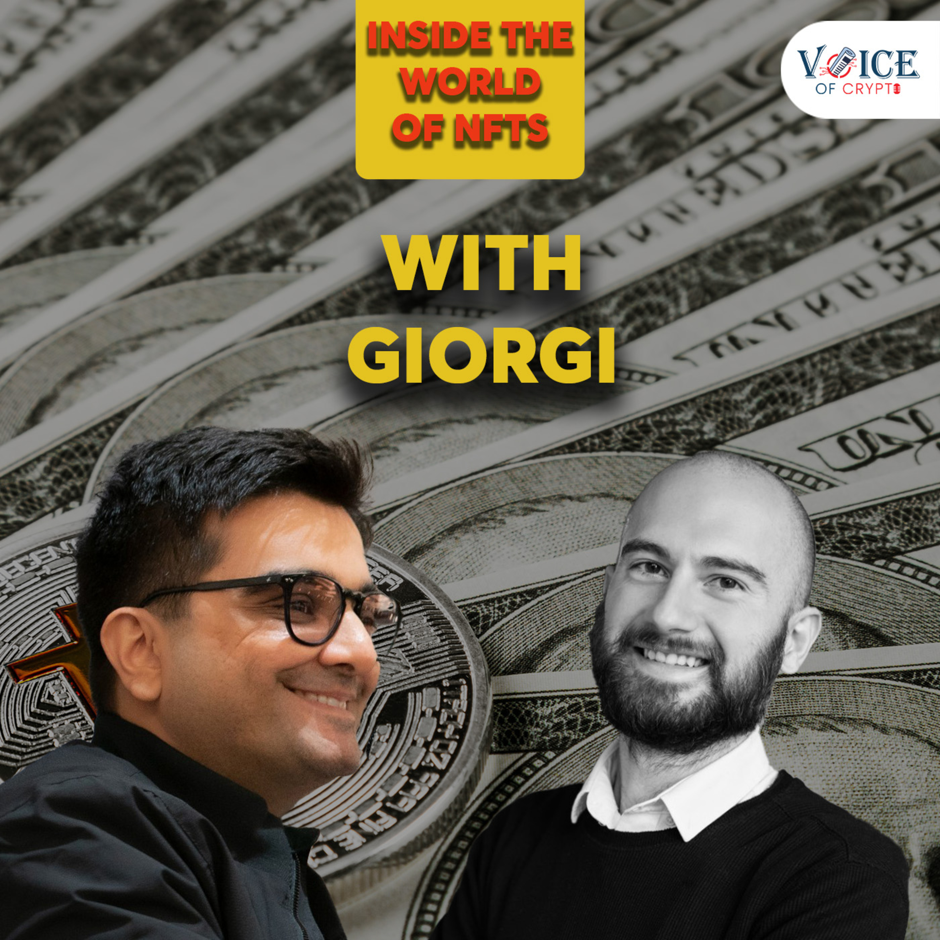 Exploring NFTs with Giorgi Jashiashvili: A Journey into the World of Digital Collectibles episode artwork