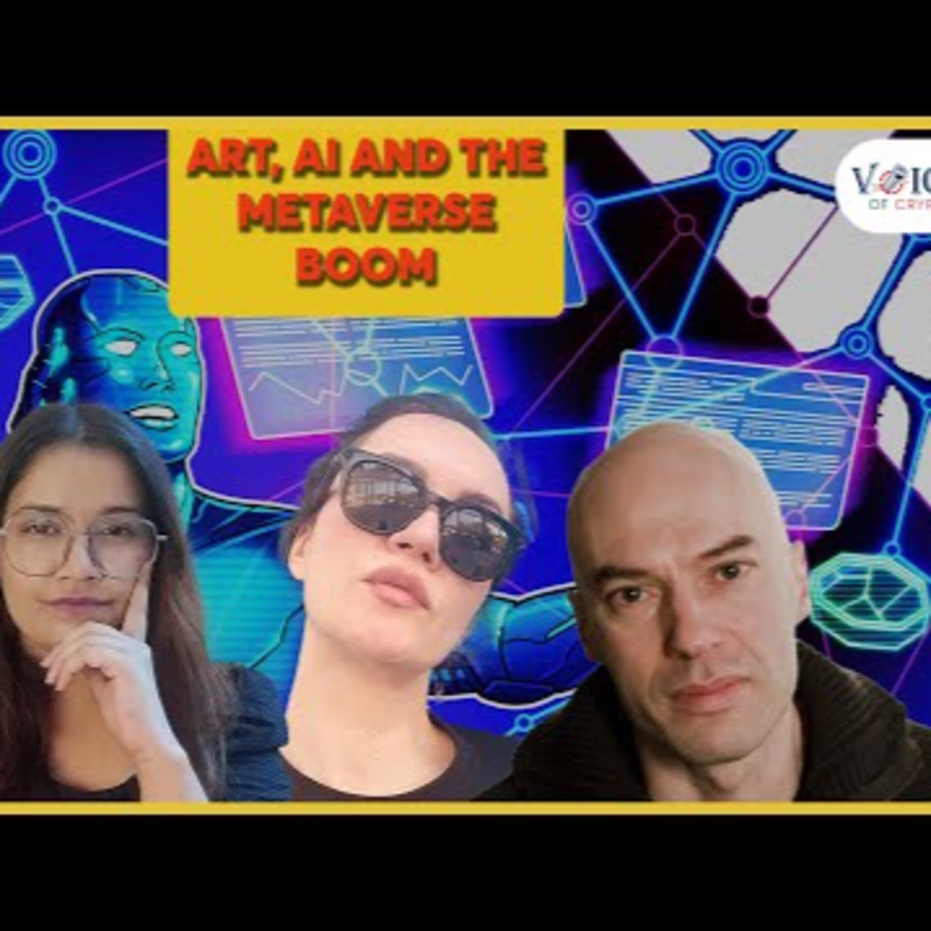 Inside the Intersection of AI, NFTs, and the Metaverse with Alfredo and Auronda episode artwork