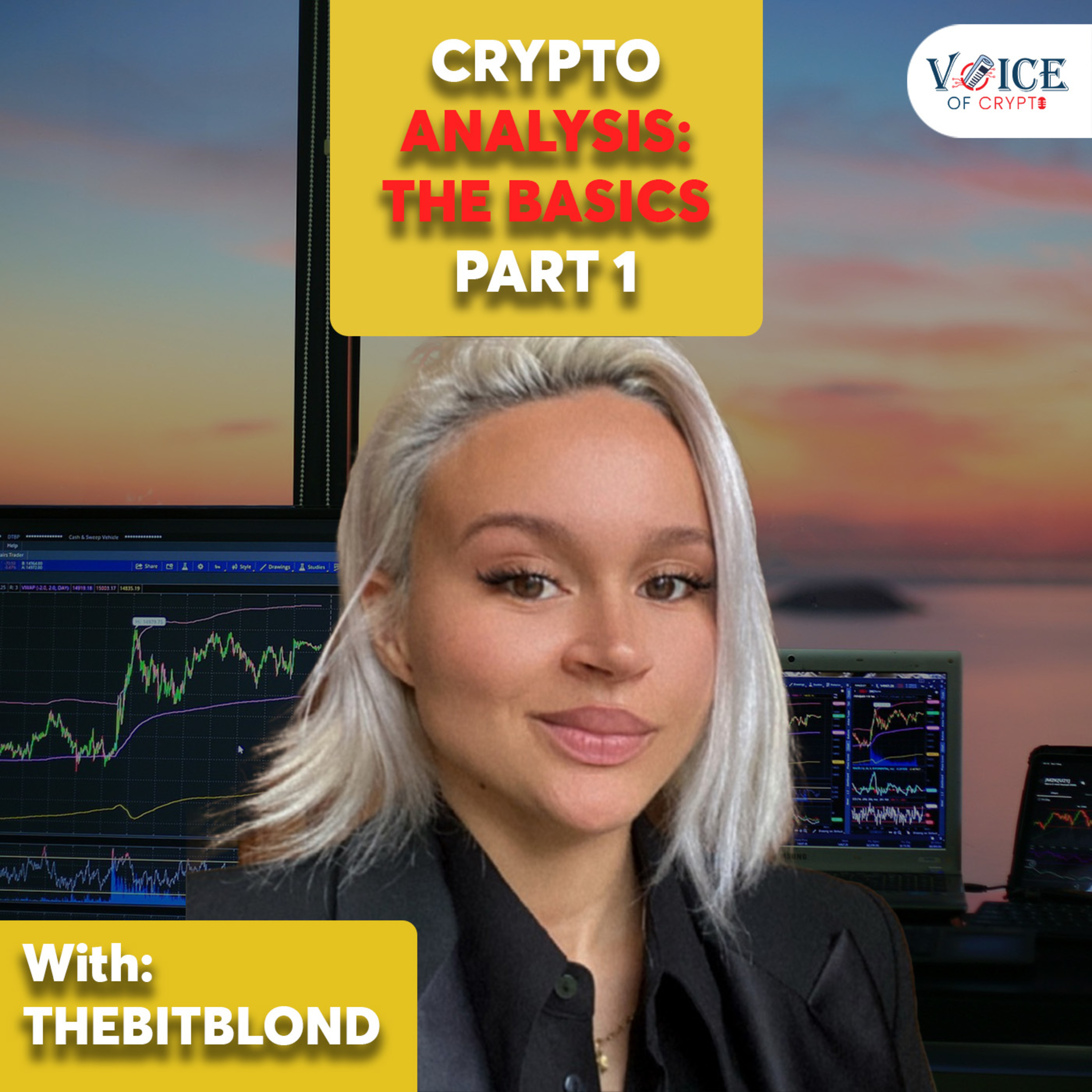 Technical Analysis in Crypto for Beginners | Trading Bitcoin, Altcoins | With The BitBlond for VOC episode artwork