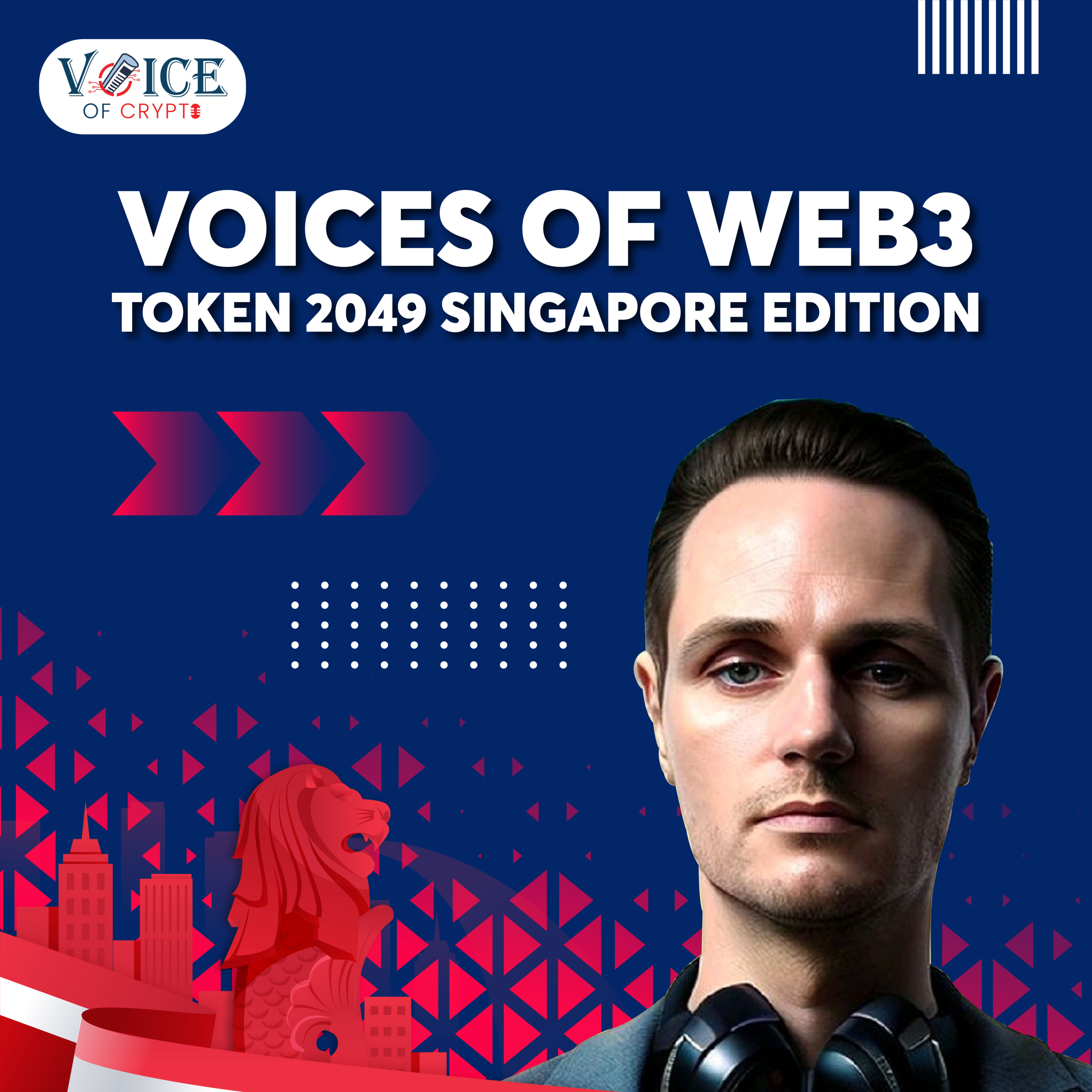 Voices of Web3 Episode 1 - Exploring the Web3 Era: Innovators at Token2049 Singapore Discuss DeFi's Evolution with Frank Bonnet episode artwork