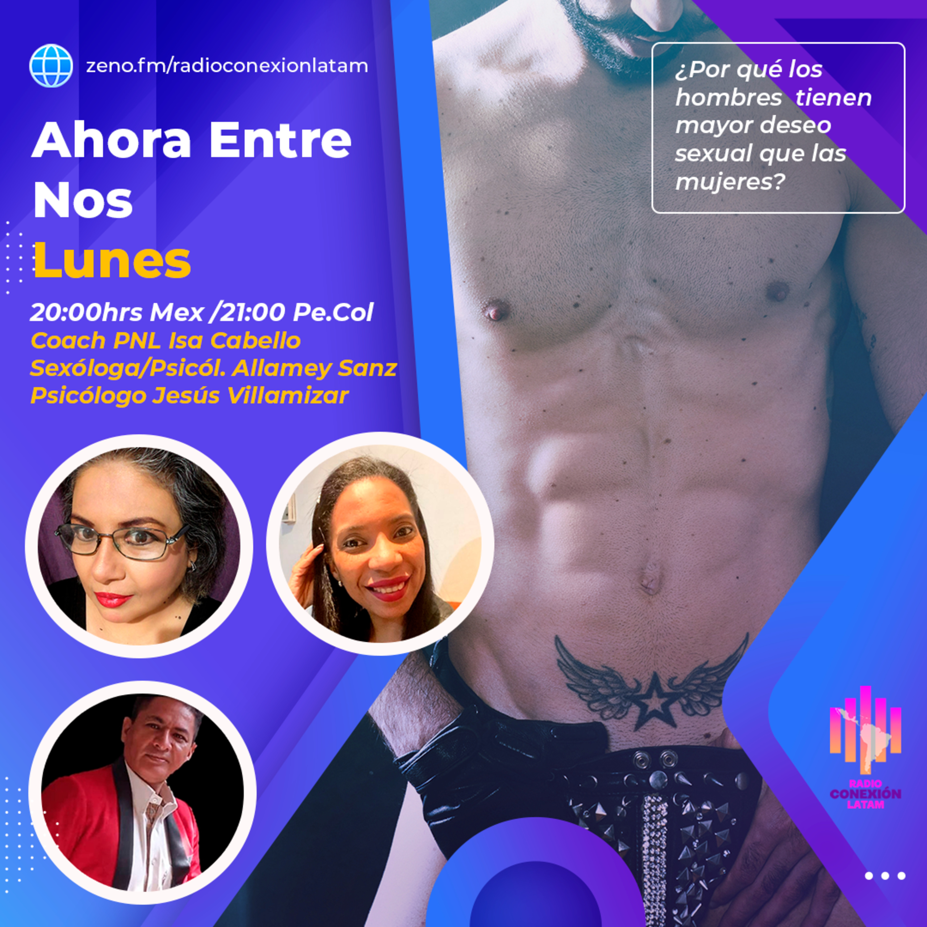 Ahora Entre Nos: ¿Porqué los hombres tienen mayor deseo sexual que las mujeres?  episode artwork