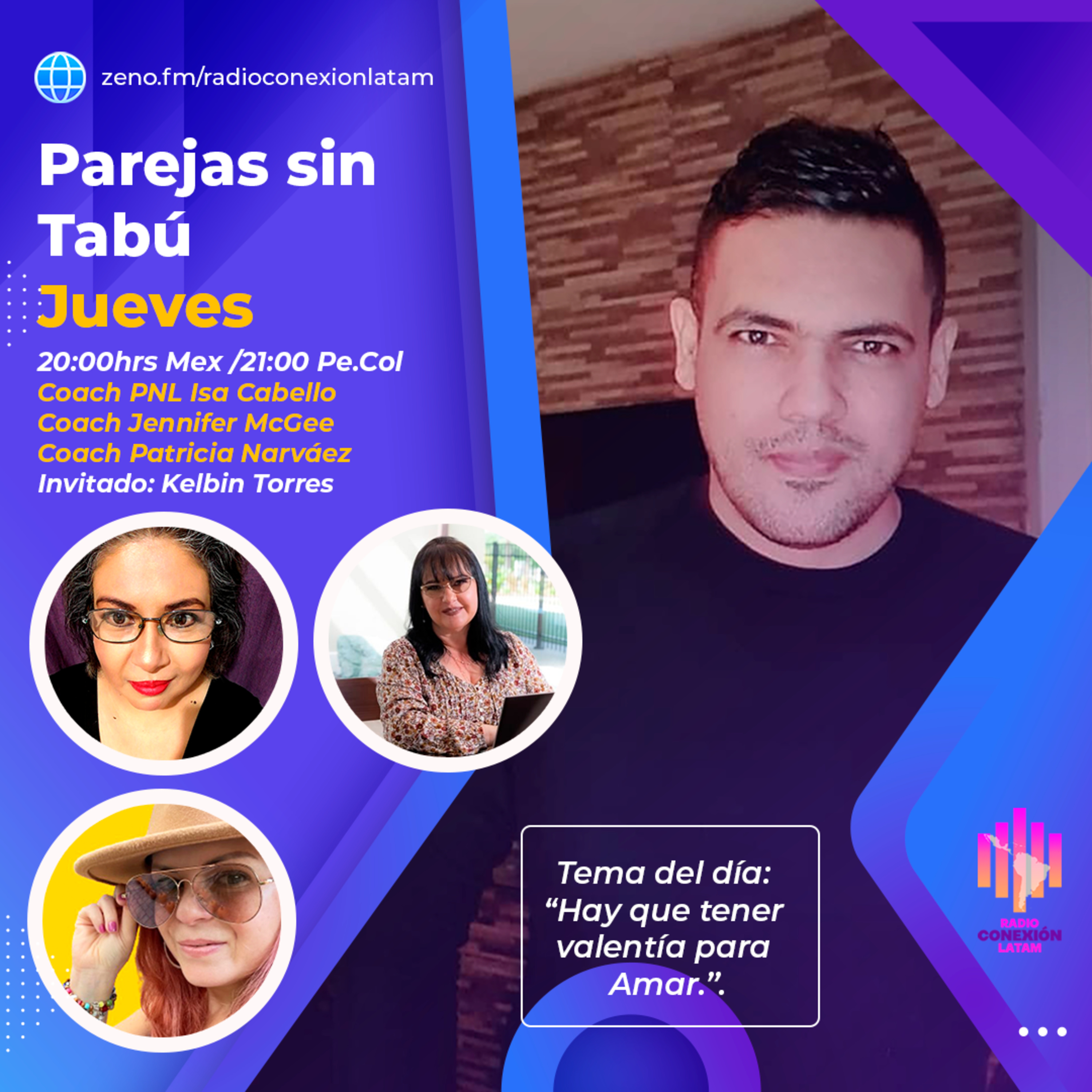  "𝐏𝐚𝐫𝐞𝐣𝐚𝐬 𝐬𝐢𝐧 𝐓𝐚𝐛𝐮́" 𝗰𝗼𝗻 𝗲𝗹 𝗲𝘀𝗰𝗿𝗶𝘁𝗼𝗿 𝗞𝗲𝗹𝗯𝗶𝗻 𝗧𝗼𝗿𝗿𝗲𝘀: 💔 "𝗛𝗮𝘆 𝗾𝘂𝗲 𝘁𝗲𝗻𝗲𝗿 𝘃𝗮𝗹𝗲𝗻𝘁𝗶́𝗮 𝗽𝗮𝗿𝗮 𝗮𝗺𝗮𝗿" episode artwork