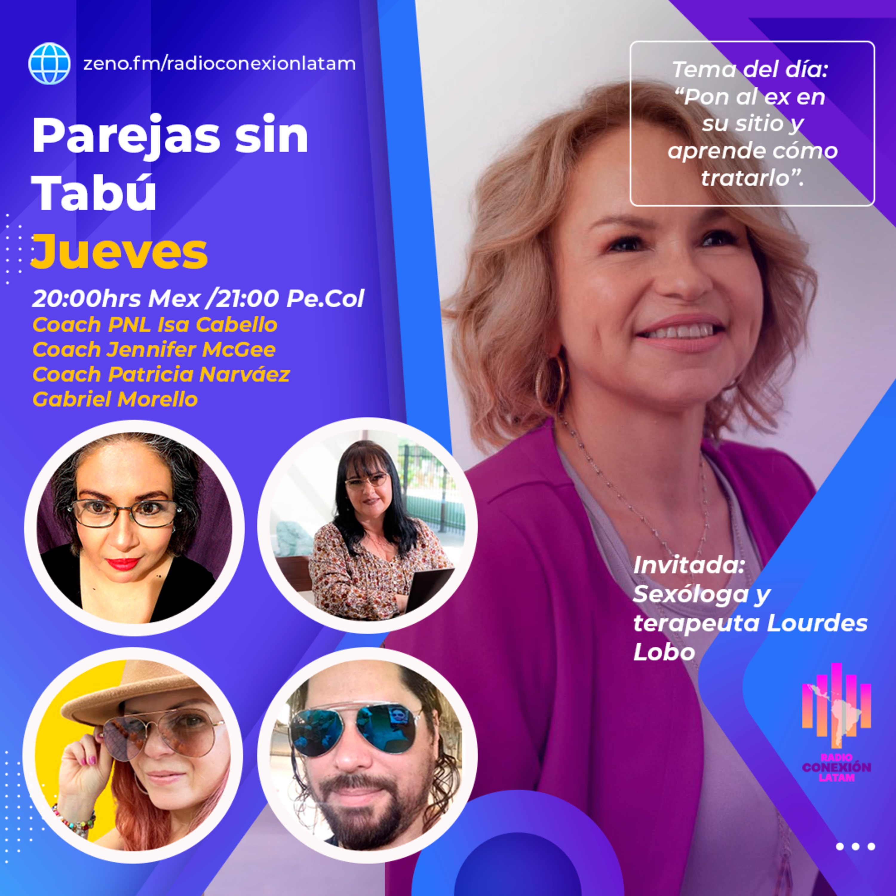 Parejas Sin Tabú: Pon al ex en su sitio y aprende cómo tratarlo episode artwork