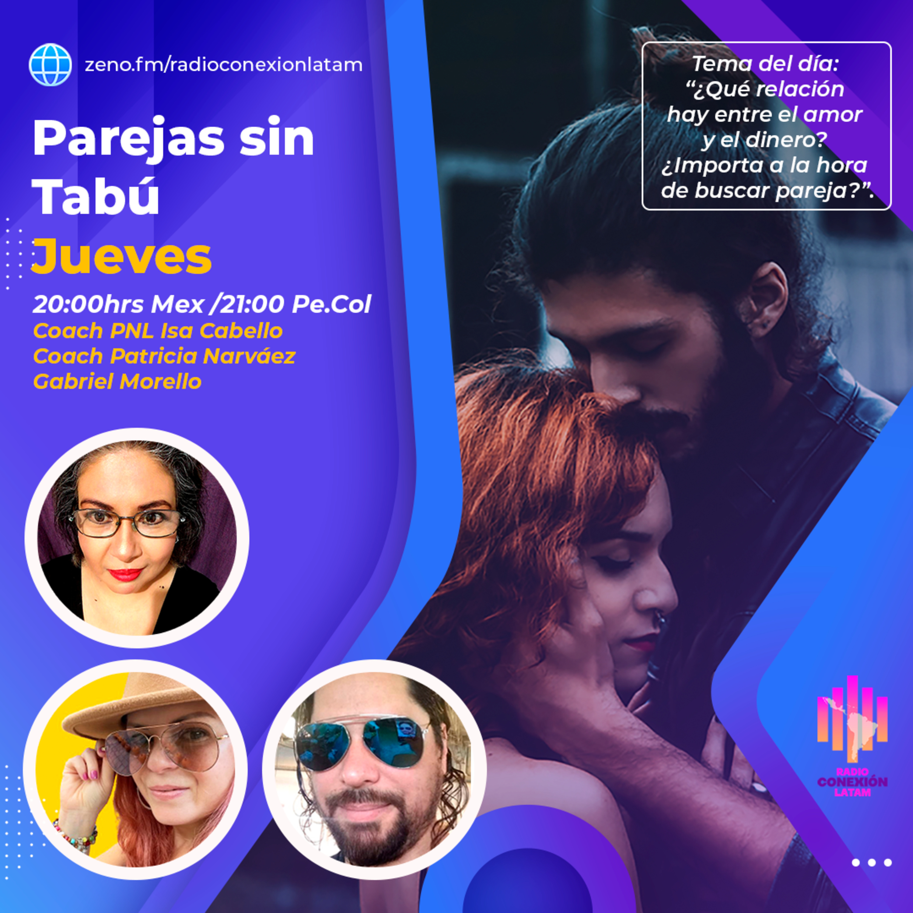 Parejas sin Tabú: ¿Qué relación hay entre el amor y el dinero? ¿Importa a la hora de buscar parejas? episode artwork