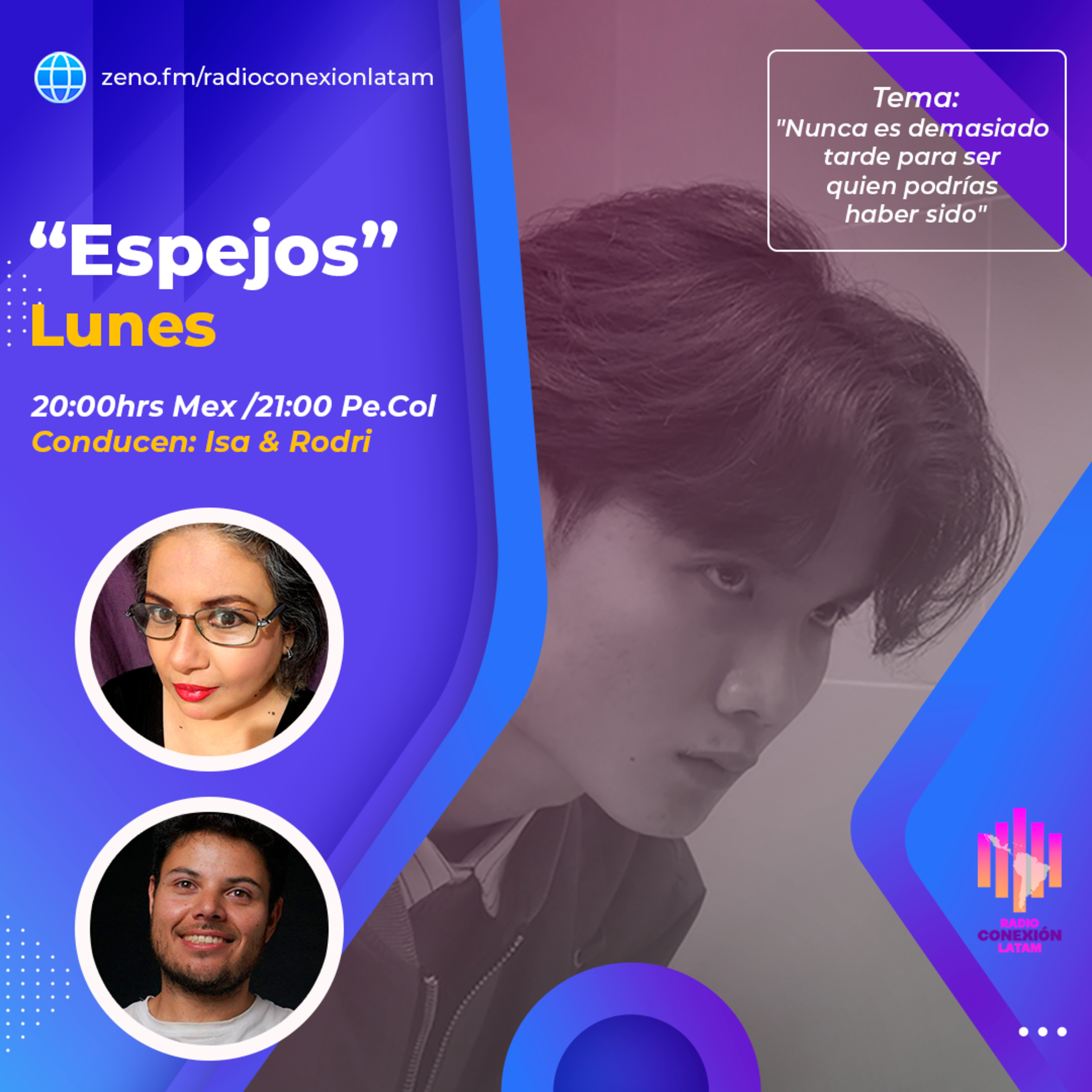 Espejos: "Nunca es demasiado tarde para ser quien podrías haber sido", episode artwork