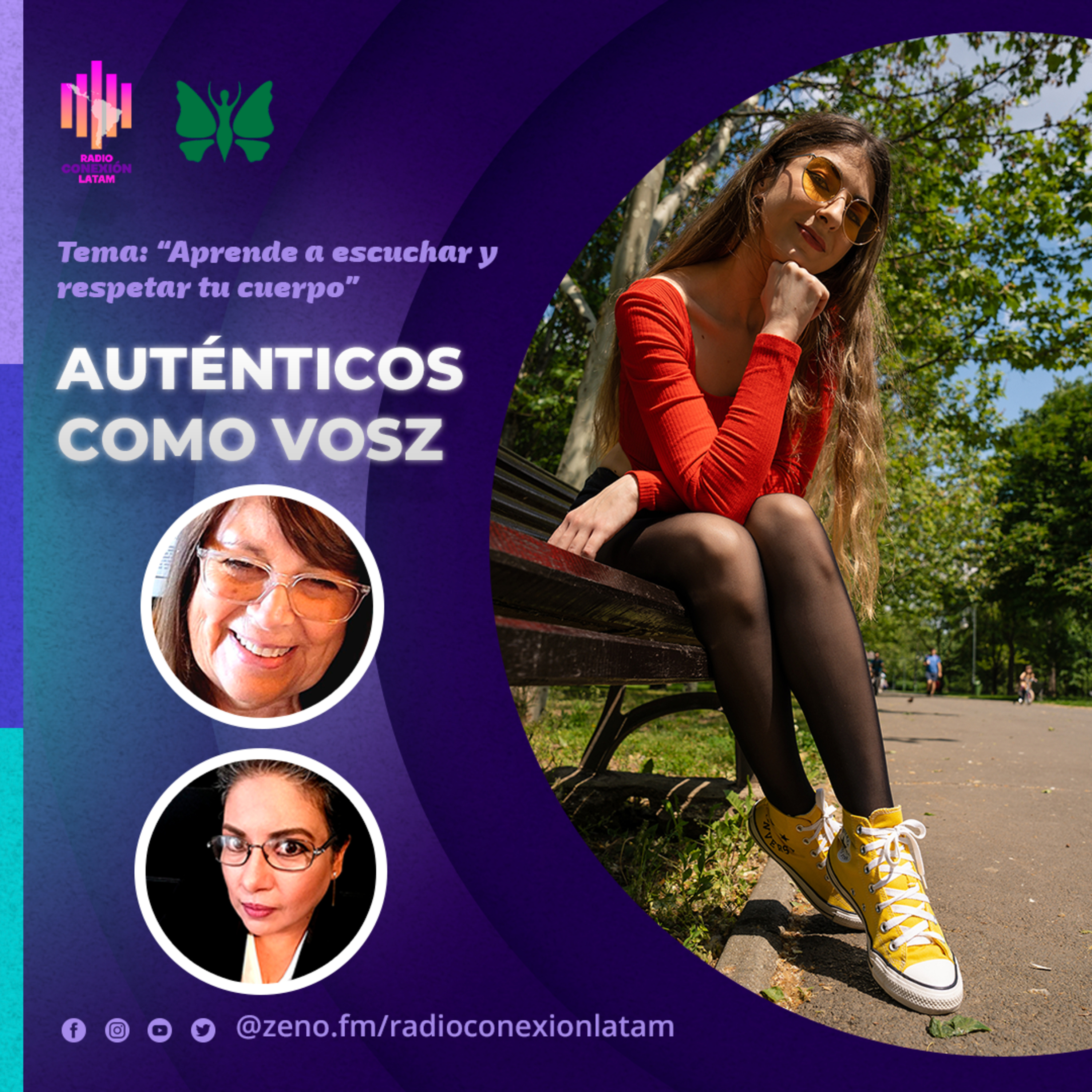 Auténticos como Vozs: "Aprende a escuchar y respetar tu cuerpo" episode artwork