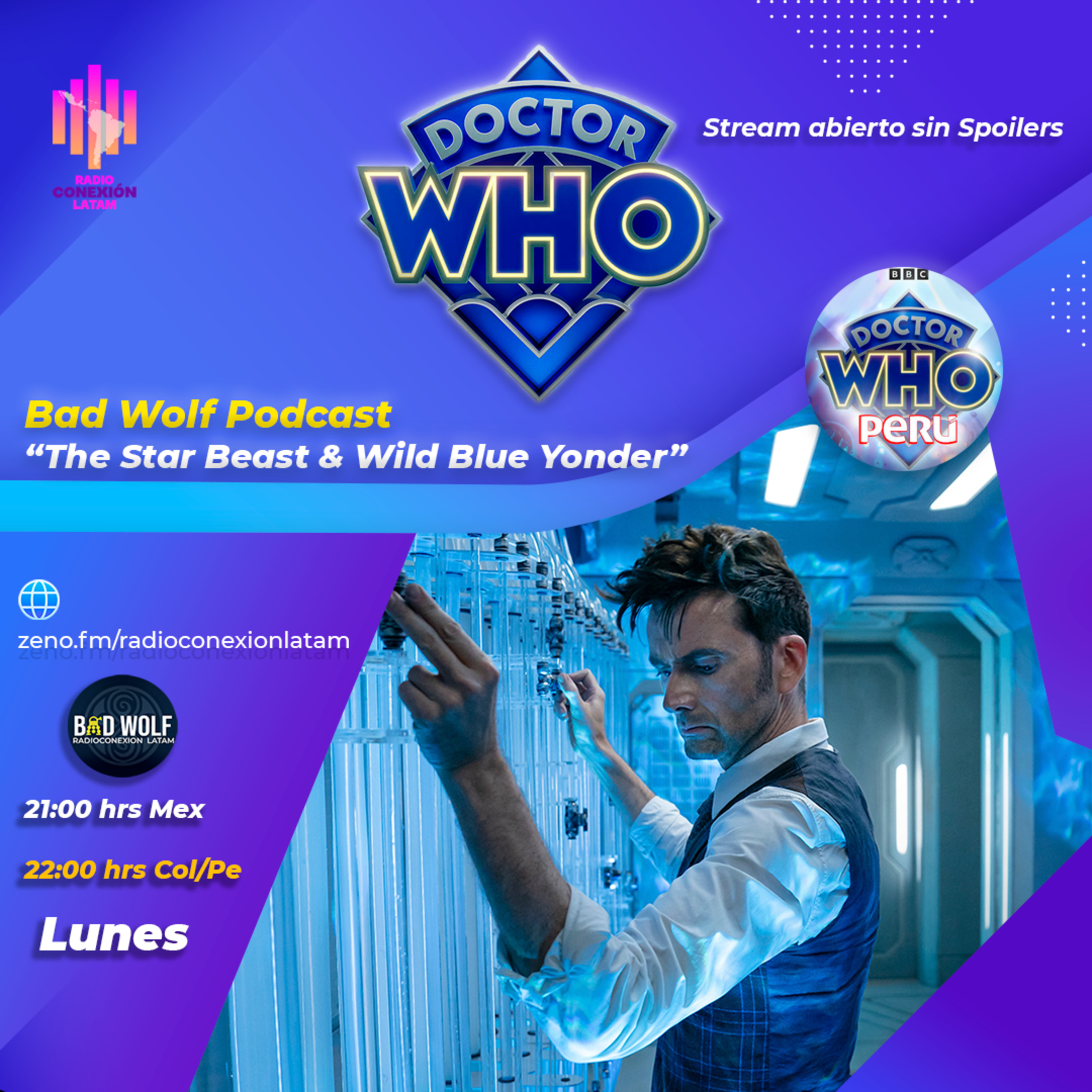 BAD WOLF PODCAST: El 6OTH Aniversario con D.Tennant! episode artwork