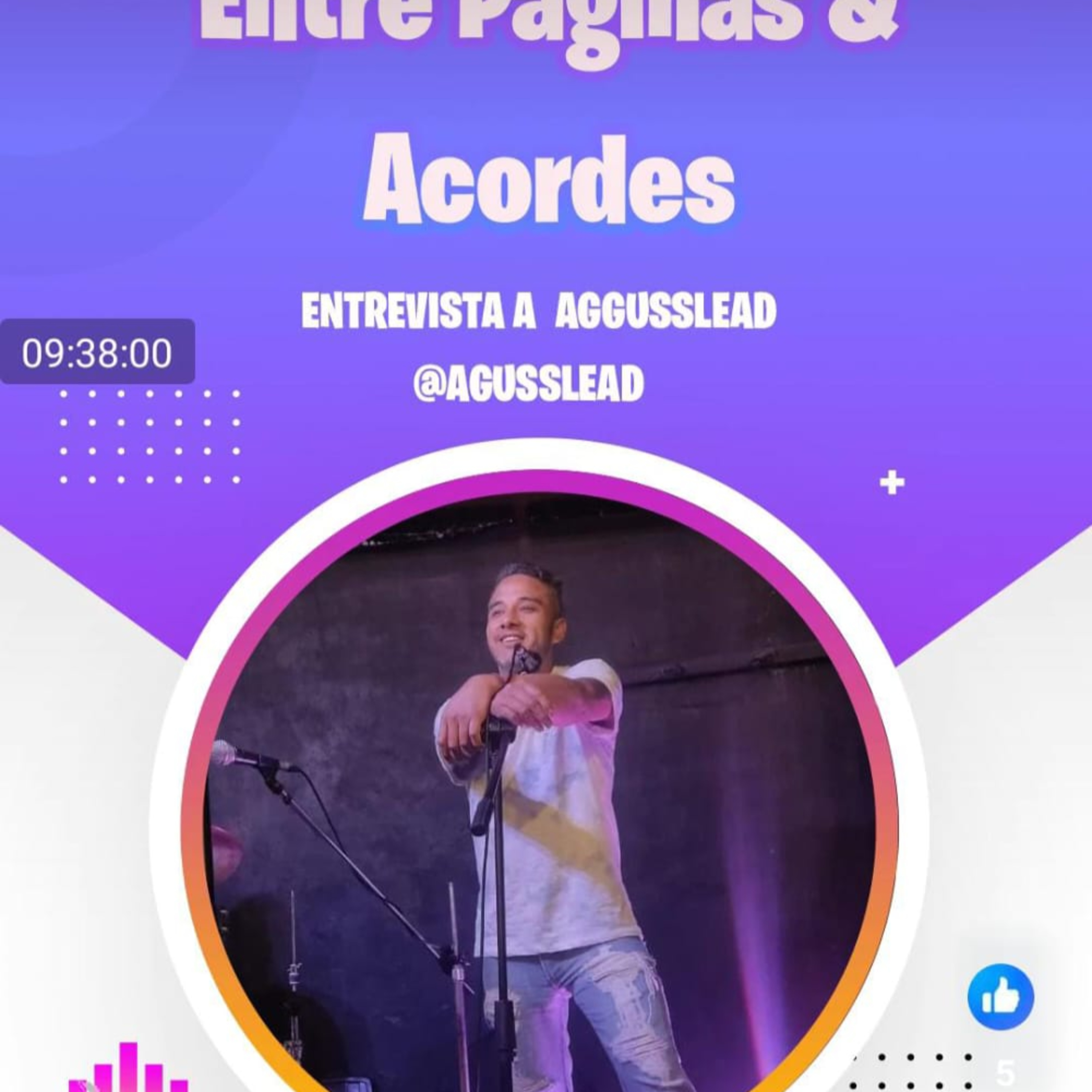 ENTRE PAGINAS Y ACORDES: Entrevista con Agguslead, compositor ecuatoriano episode artwork