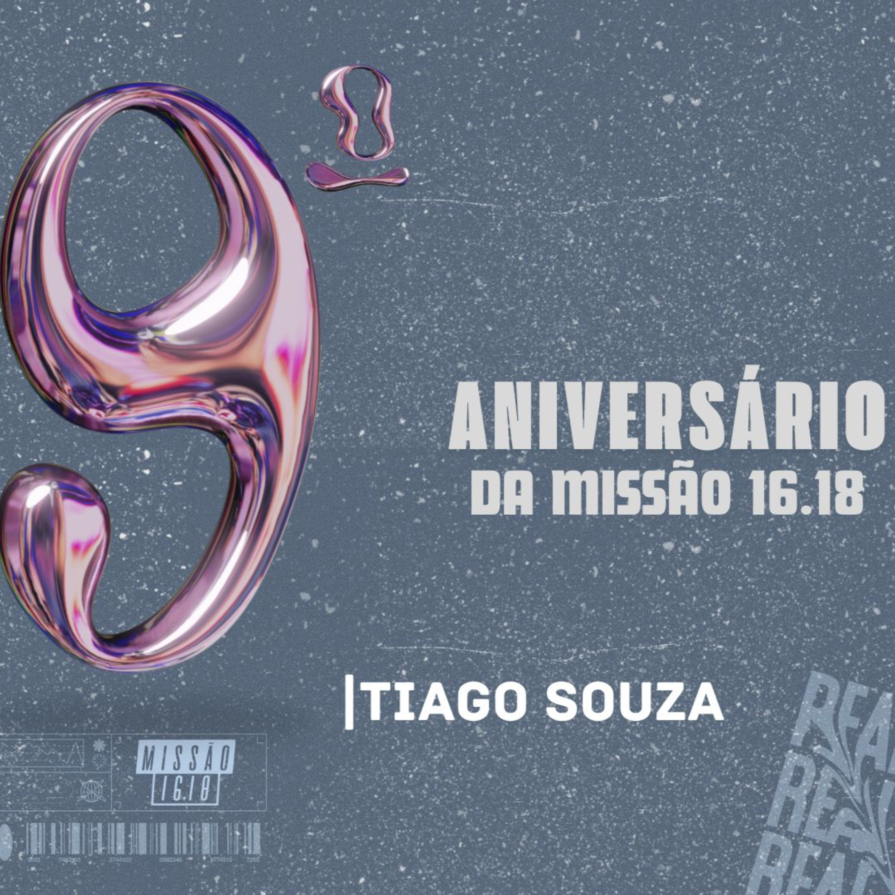 SER IGREJA É SER UMA COMUNIDADE (9°ANIVERSÁRIO DA MISSÃO 16.18) | TIAGO SOUZA  episode artwork
