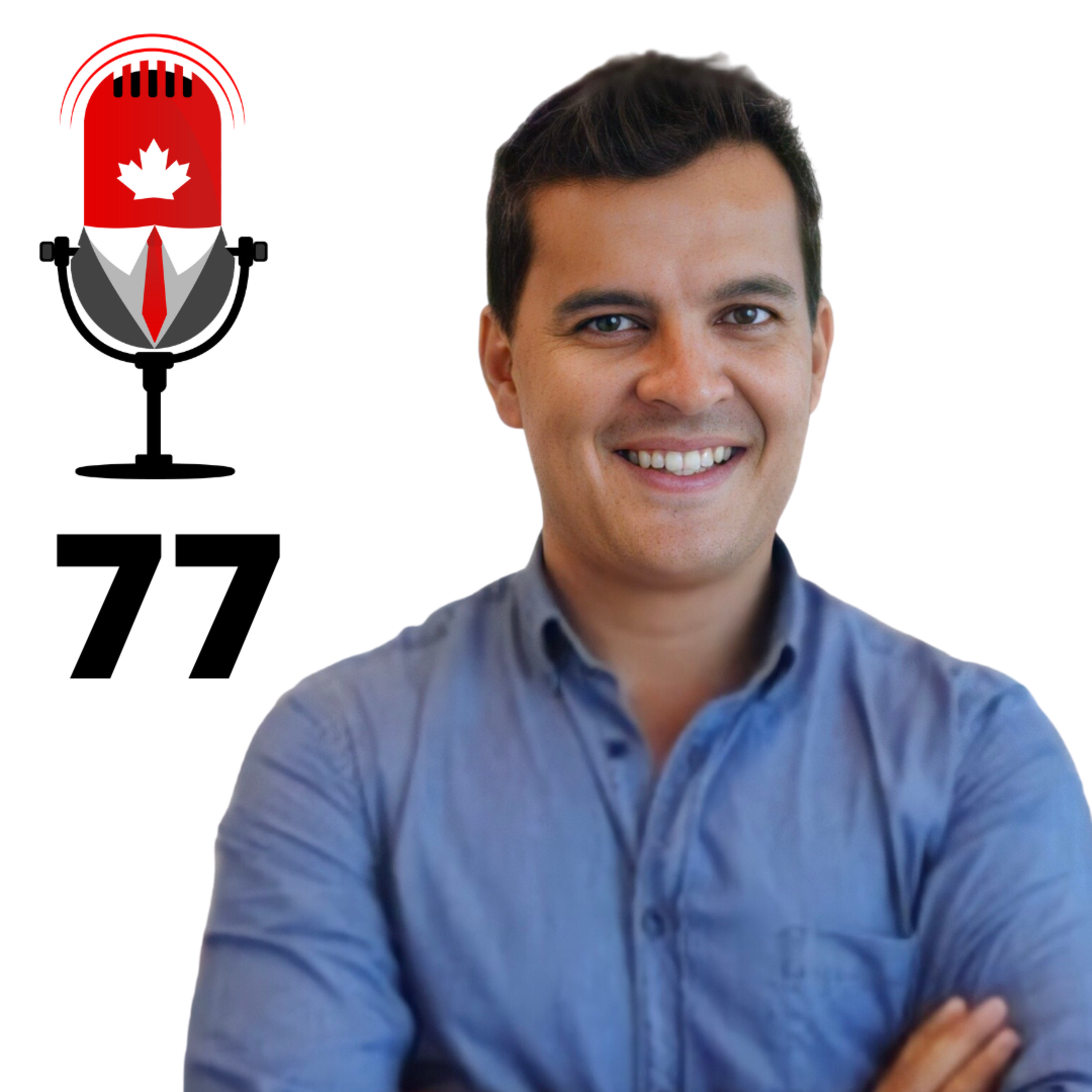 Dicas precisas e atualizadas destacar-se no Mercado Profissional no Canadá – Vinicius Costa EP77 episode artwork