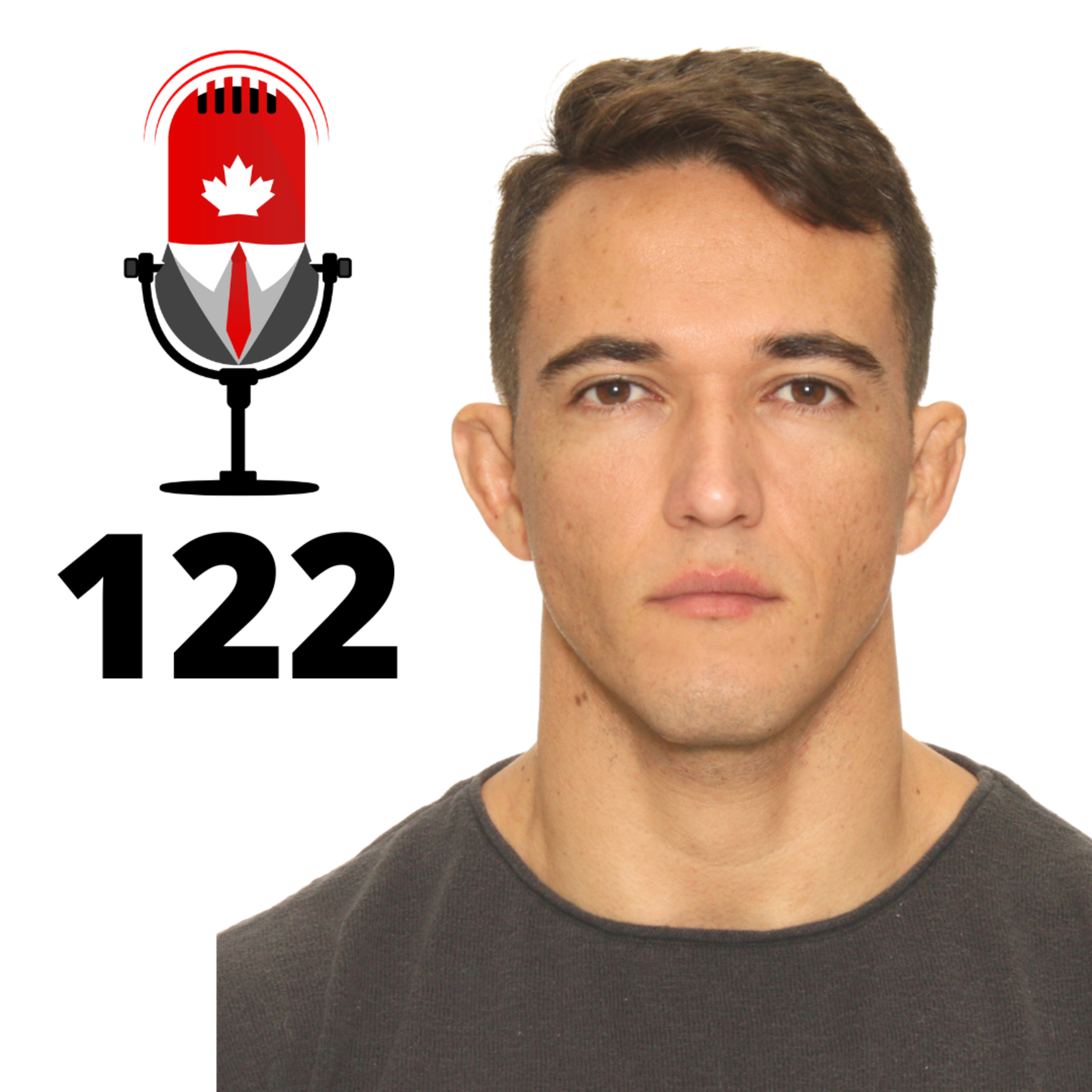 De Policial Militar do Ceará à Policial em Calgary - Pinho Junior - #EP122 episode artwork