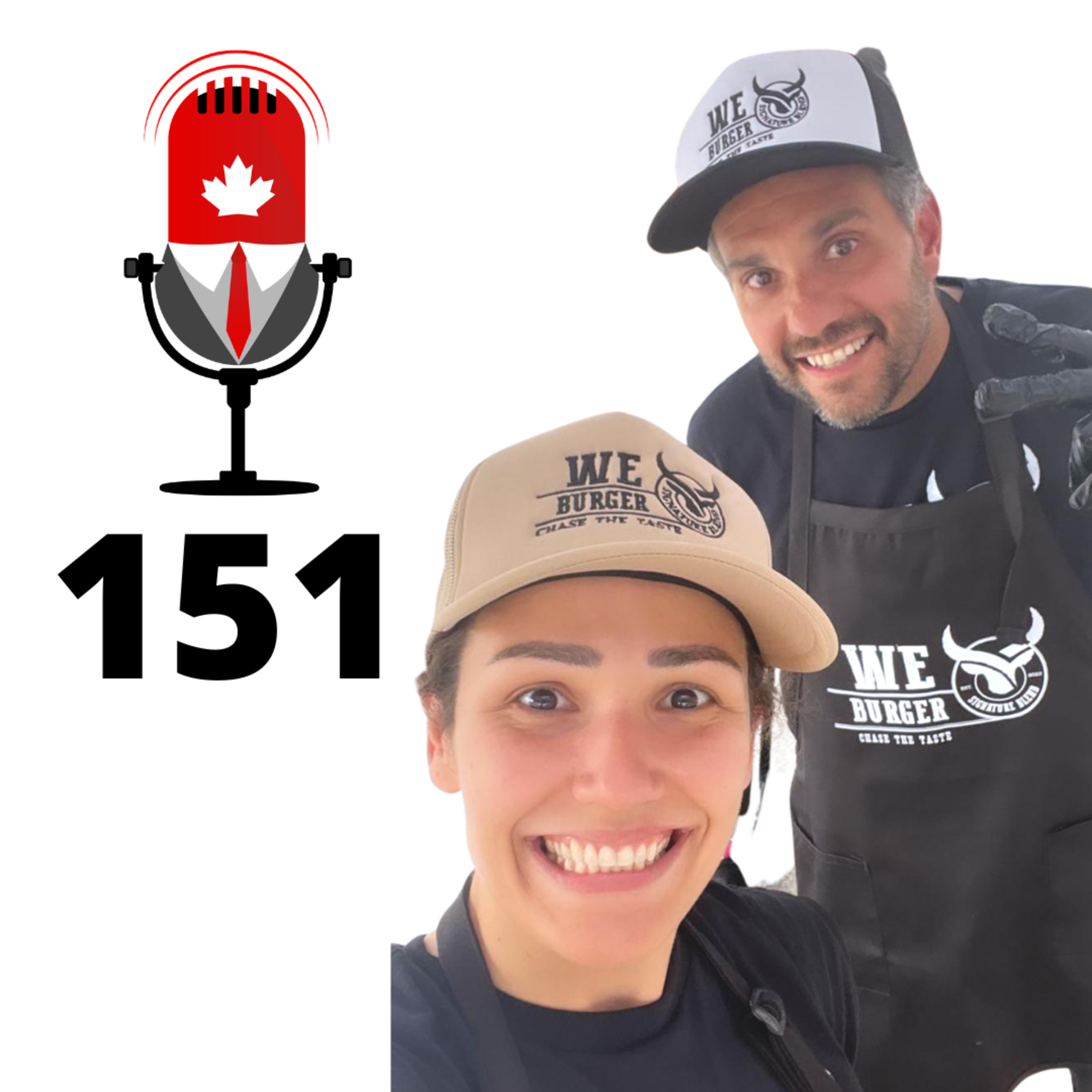 Episódio #151: Renato e Tati - Brasileiros que estão conquistando o Canadá com seus hambúrgueres. episode artwork