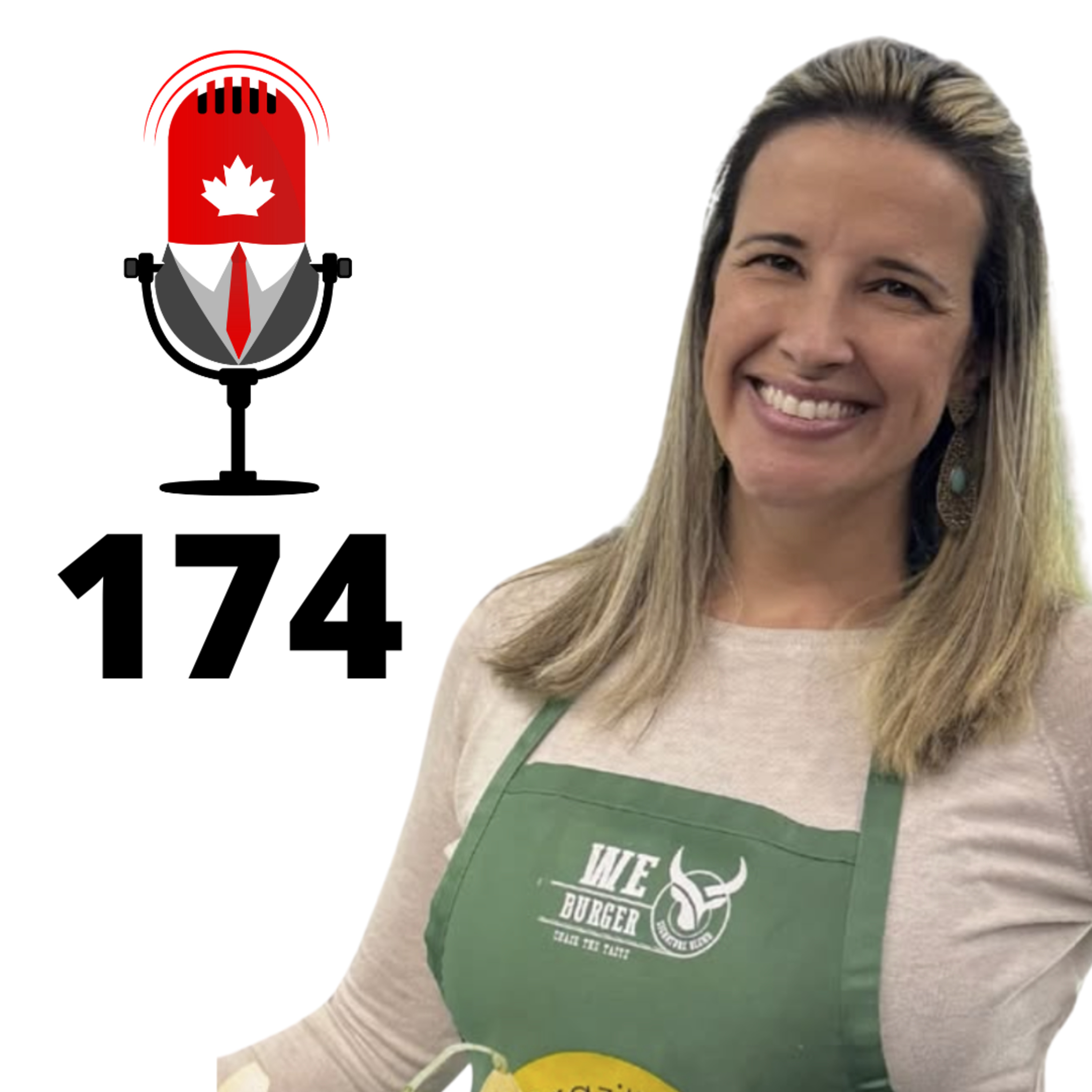 EP#174 Empresária Brasileira que levou um pedacinho do Brasil para o Canadá episode artwork