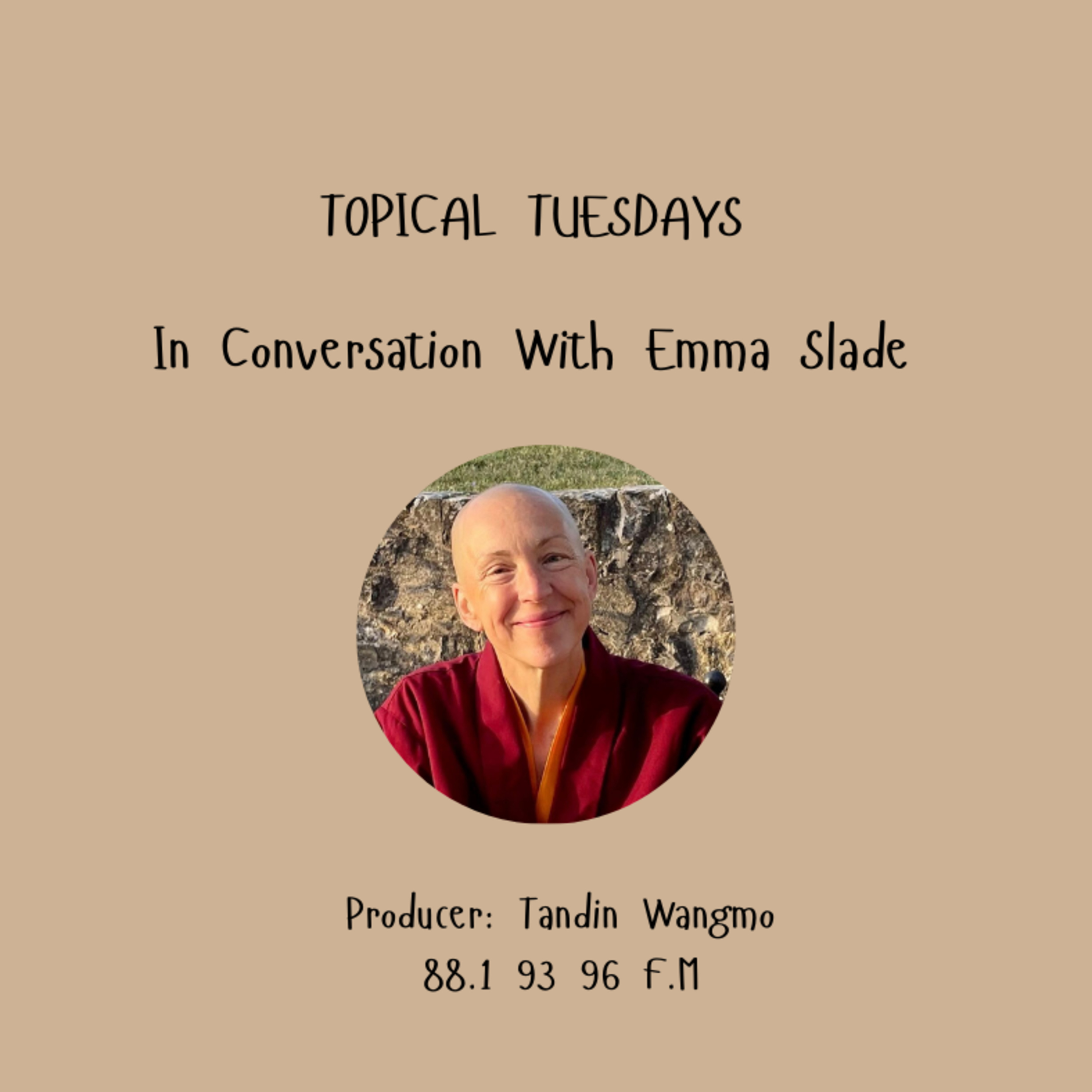 Topical Tuesdays: In conversation with Emma Slade